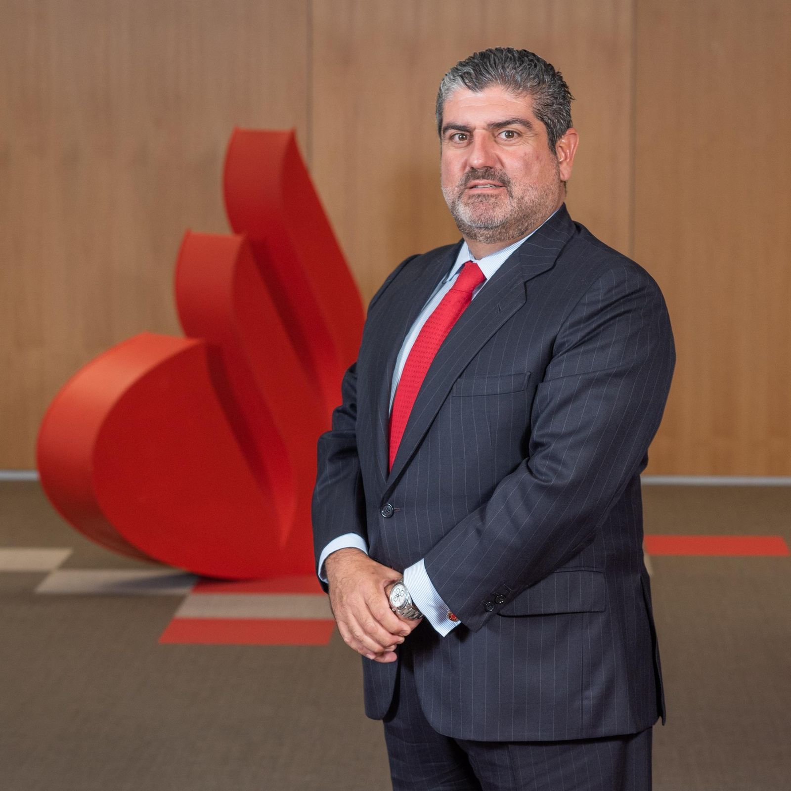 Luis Rodríguez de la Fuente, director territorial de Banco Santander en Andalucía