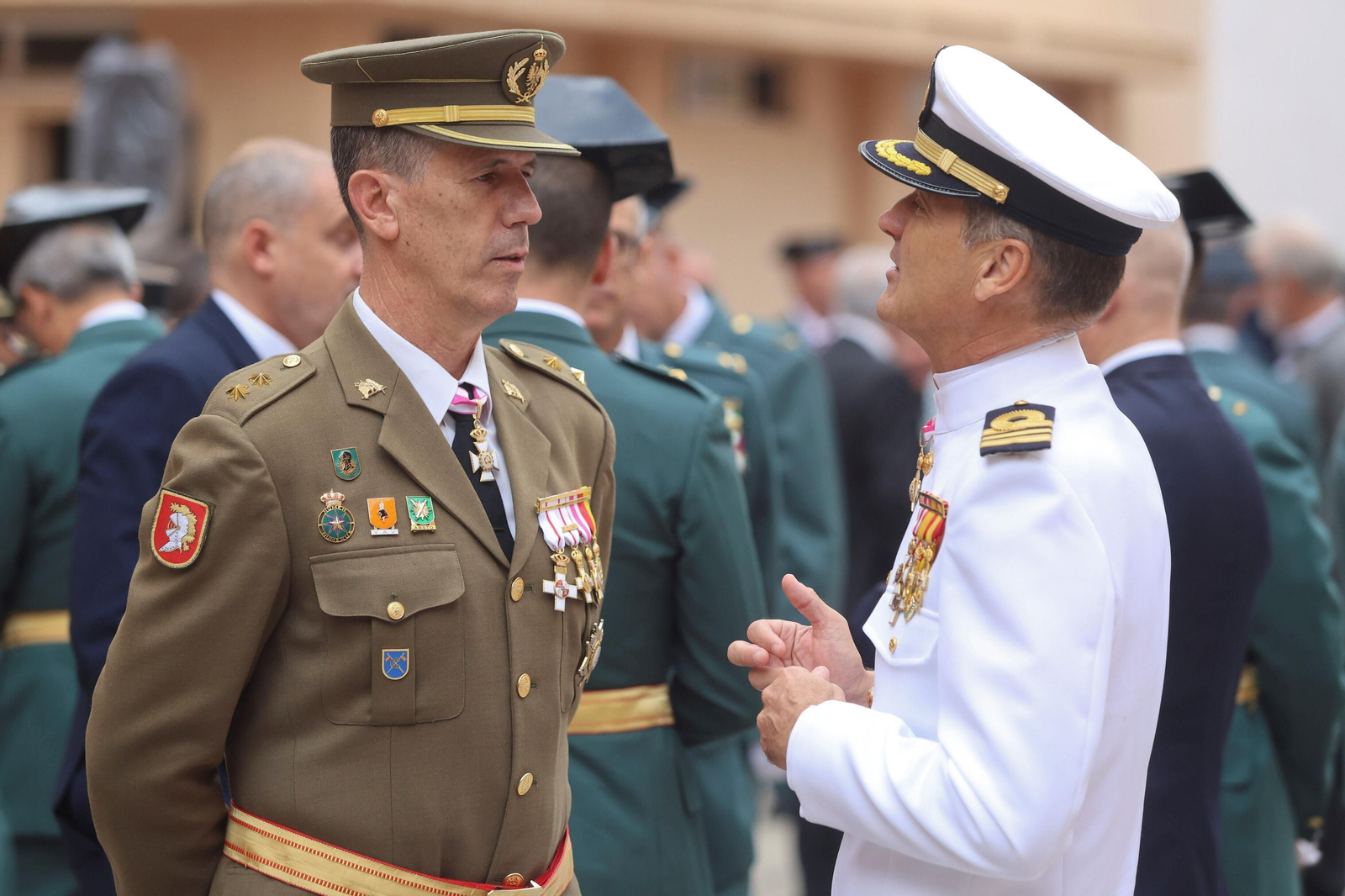 La Guardia Civil de Málaga homenajea a los agentes retirados en su 179 aniversario