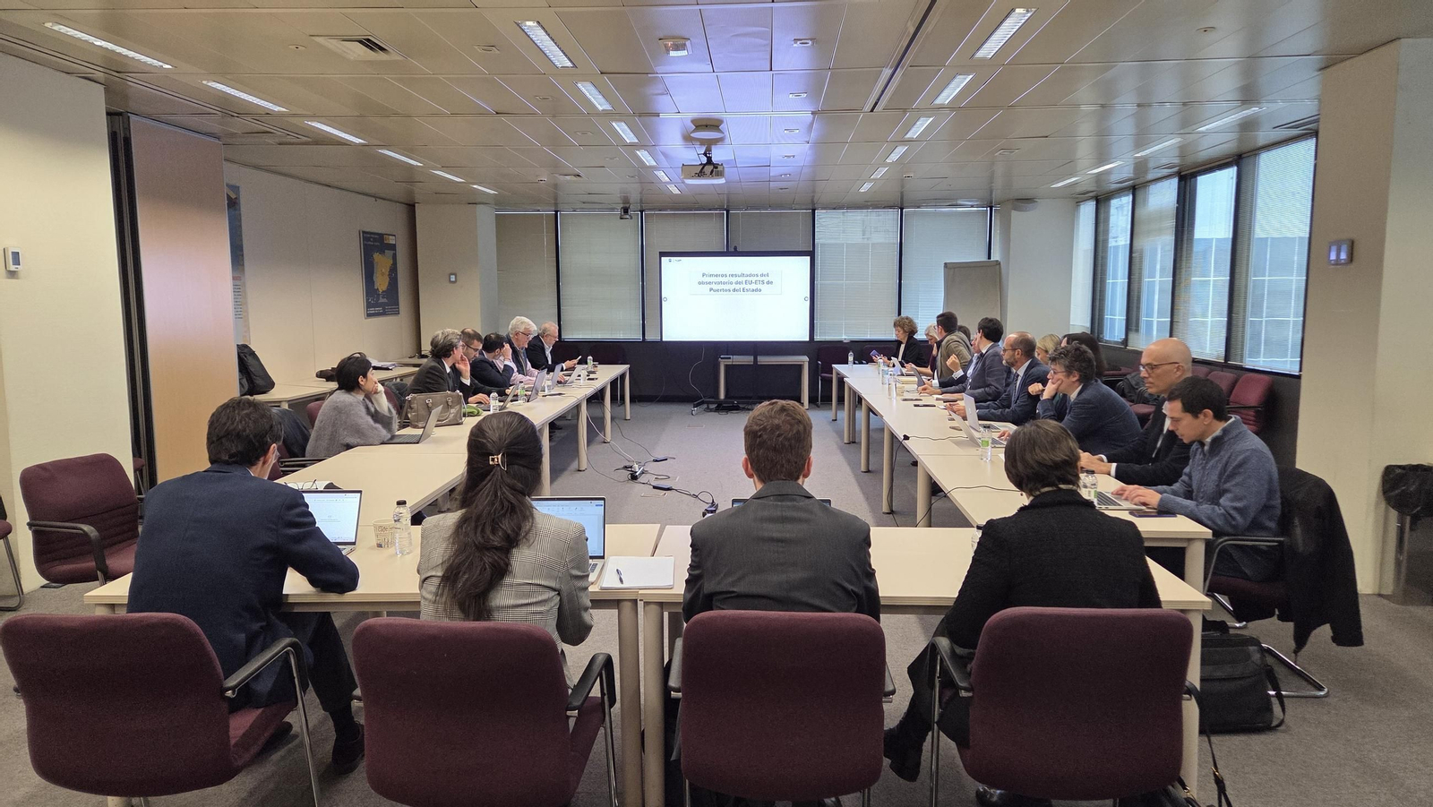 Puertos del Estado ha presentado los primeros resultados del Observatorio encargado de medir el impacto del EU-ETS (European Union Emission Trade System) en el sistema portuario de titularidad estatal.