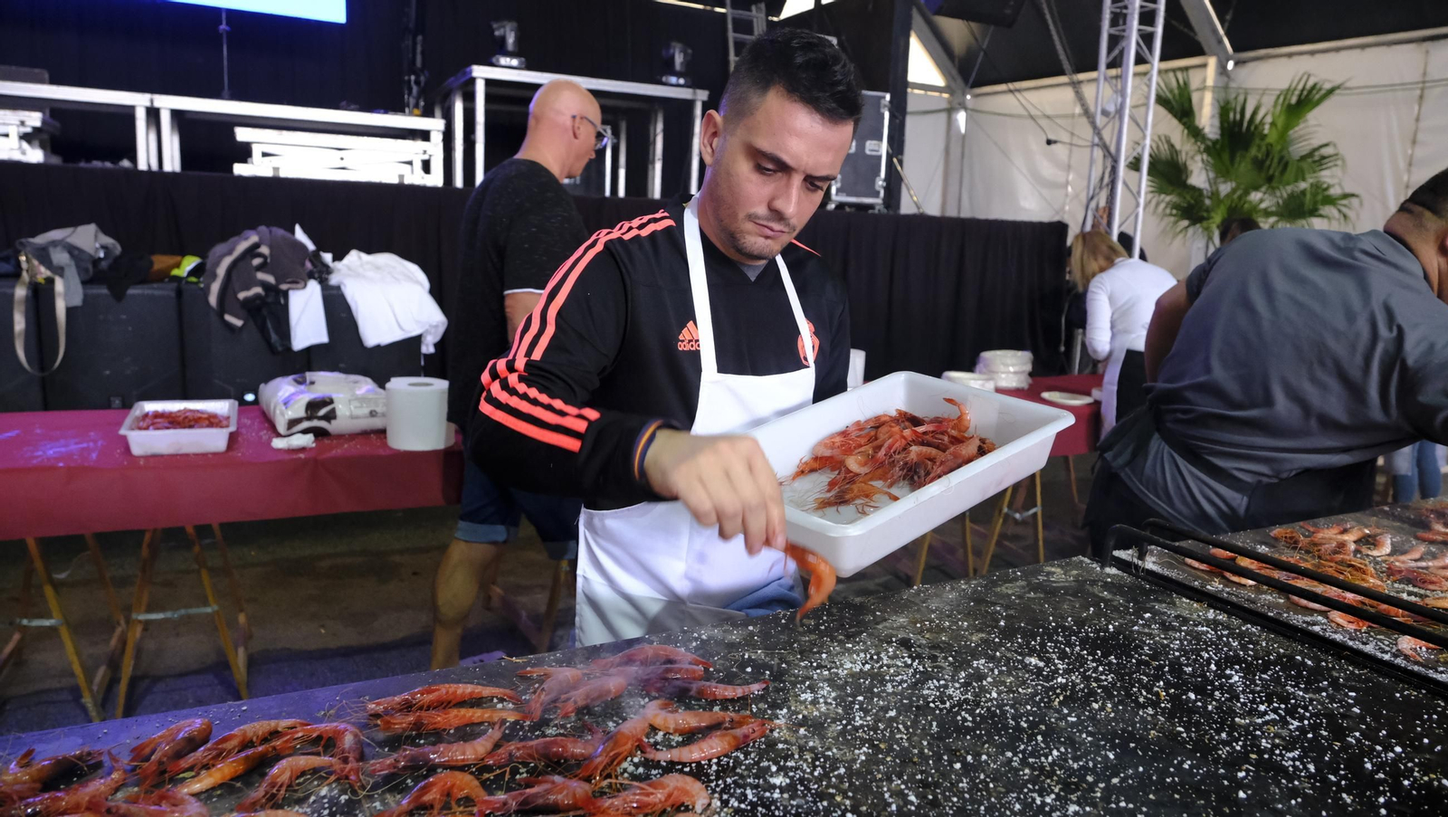 Fiesta de la Gamba Roja de Garrucha, en imágenes