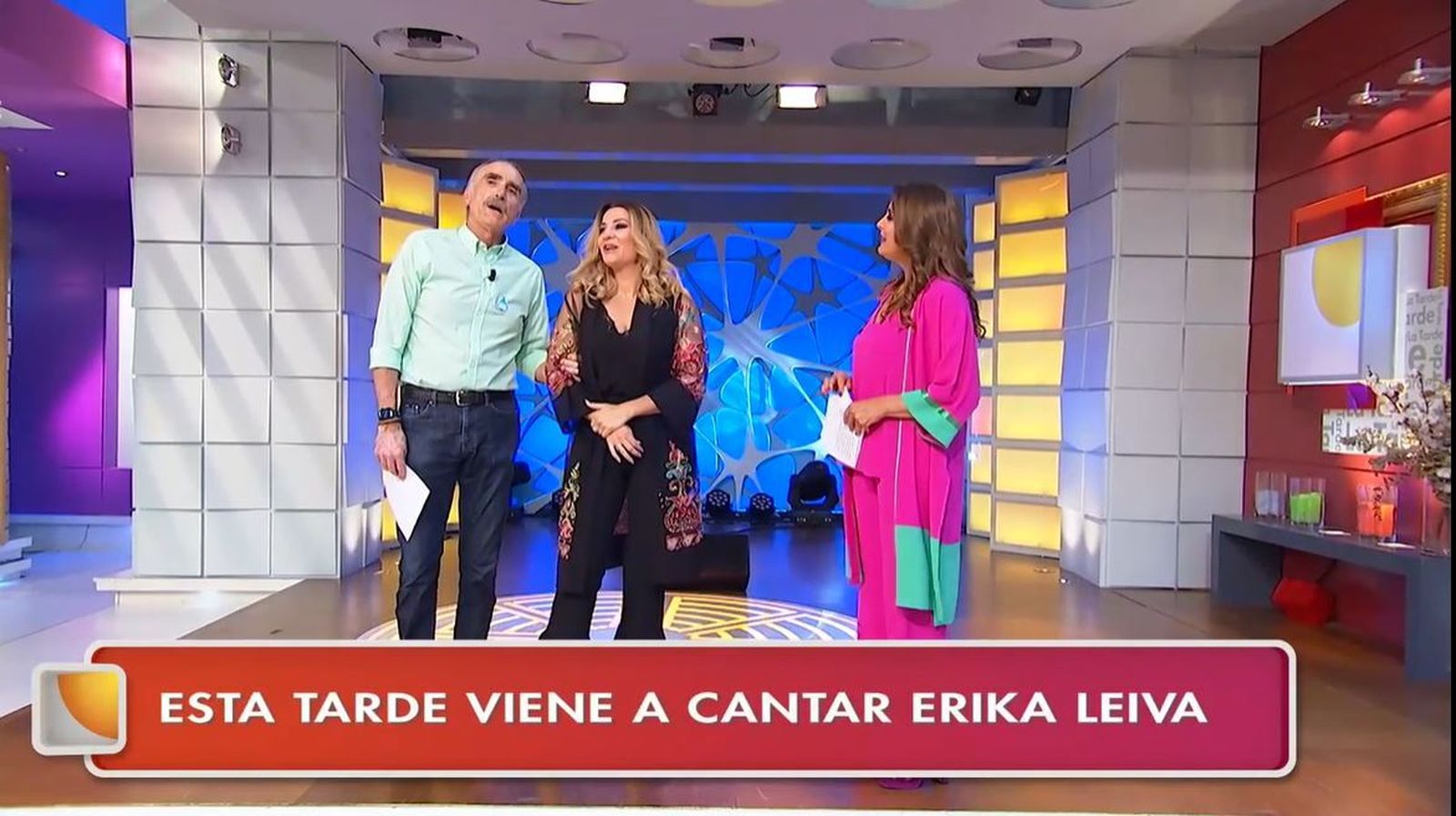 Erika Leiva en La Tarde, aquí y ahora.