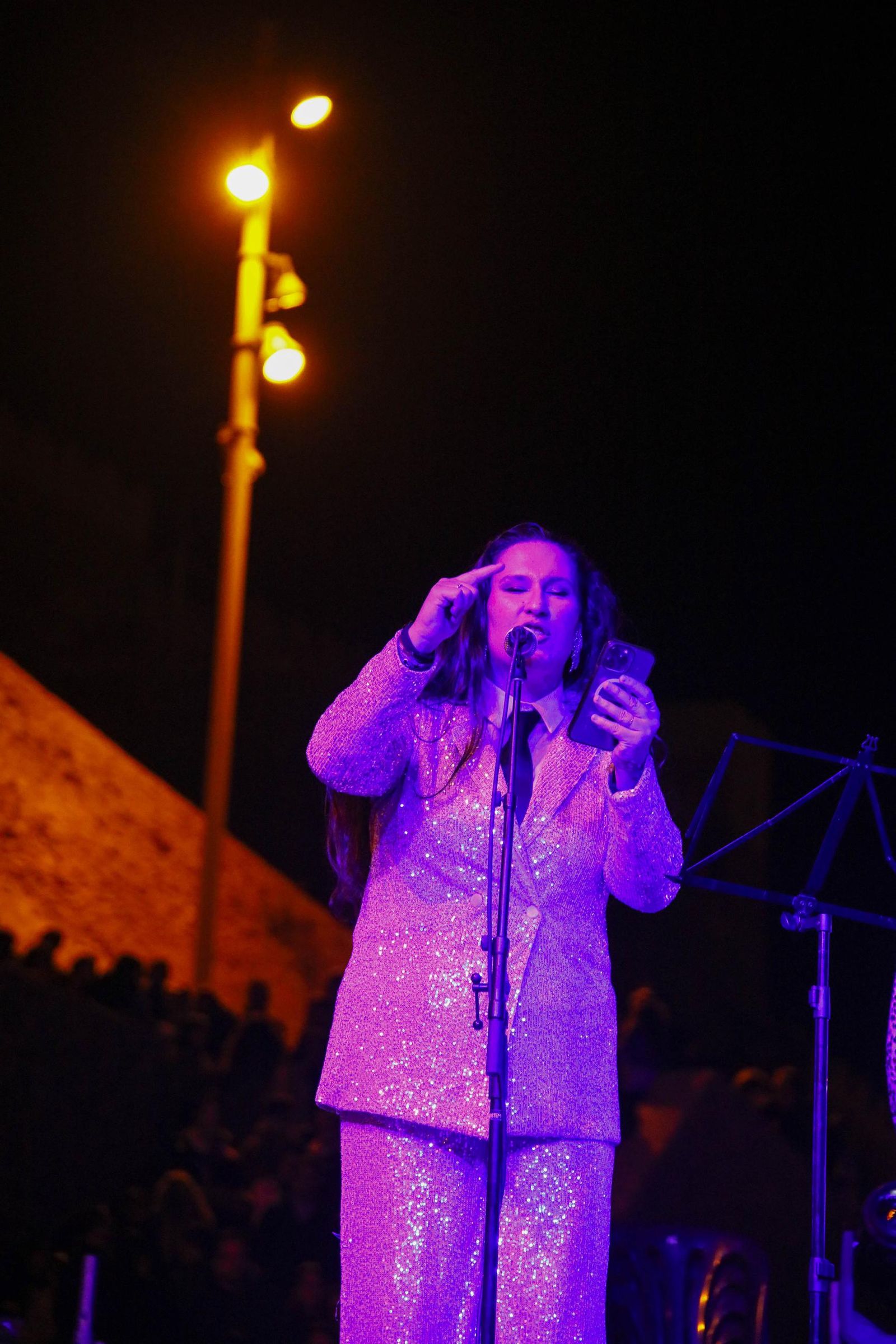 La Noche de las Candelas del Mesón Gitano de Almería, en imágenes