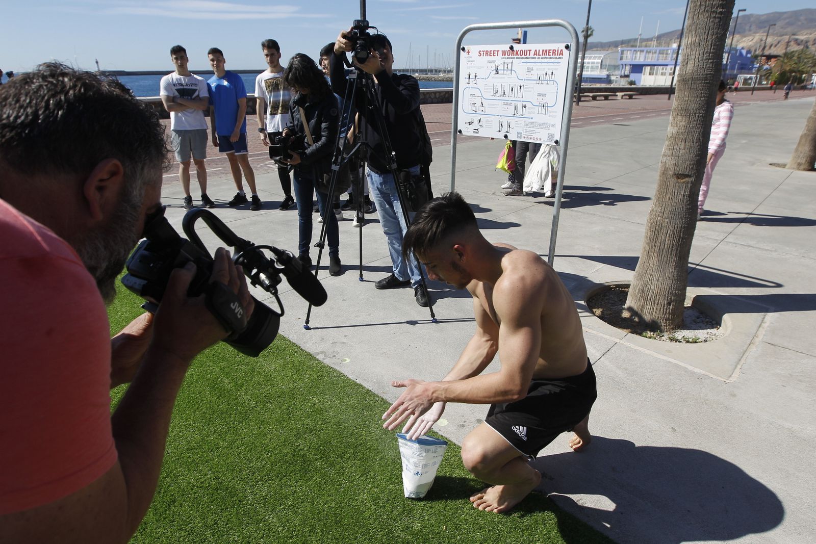 Fotogalería Pista de Calistenia. Parque de los Periodistas. Almería