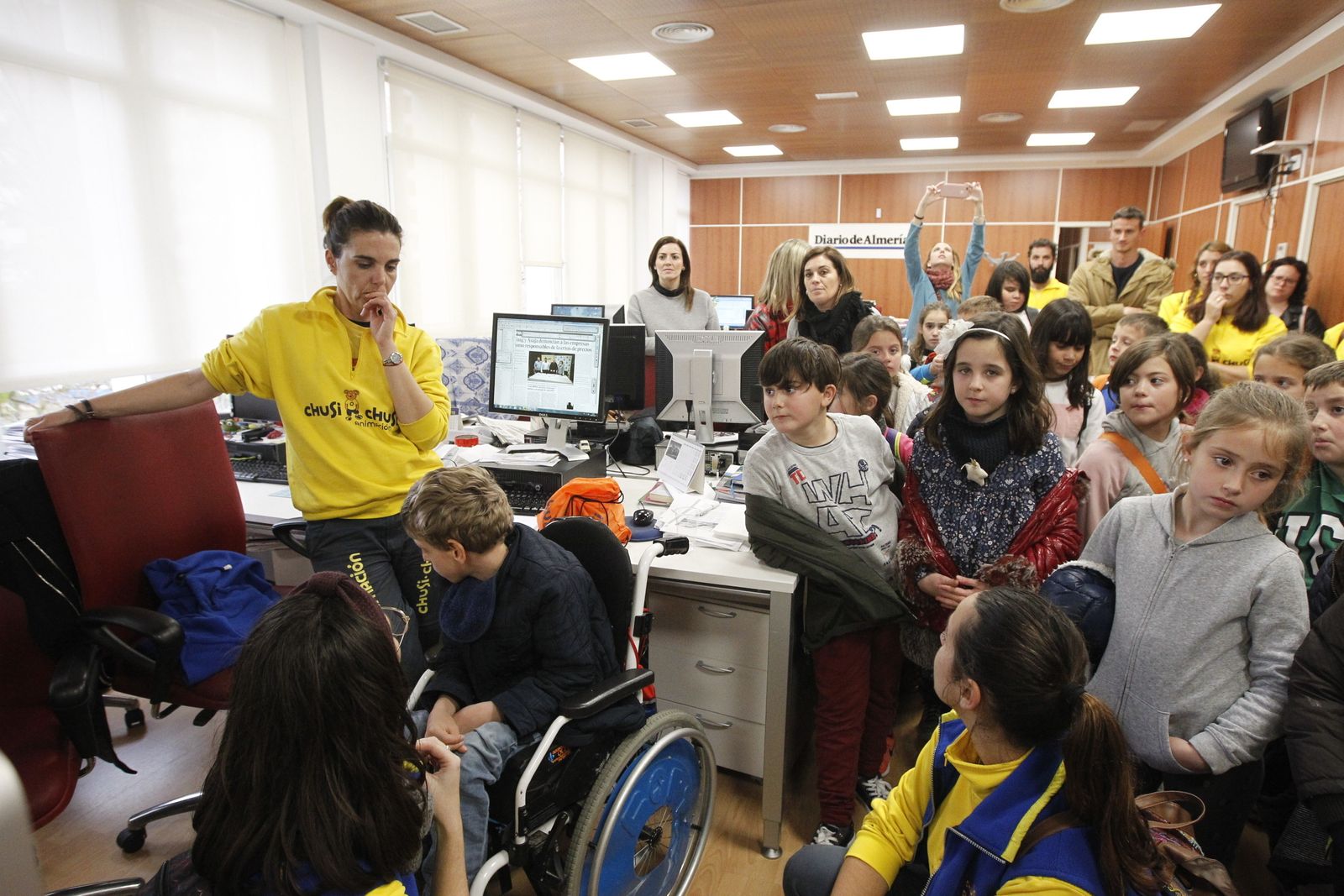 Visita del colegio Diego Velázquez de Albox