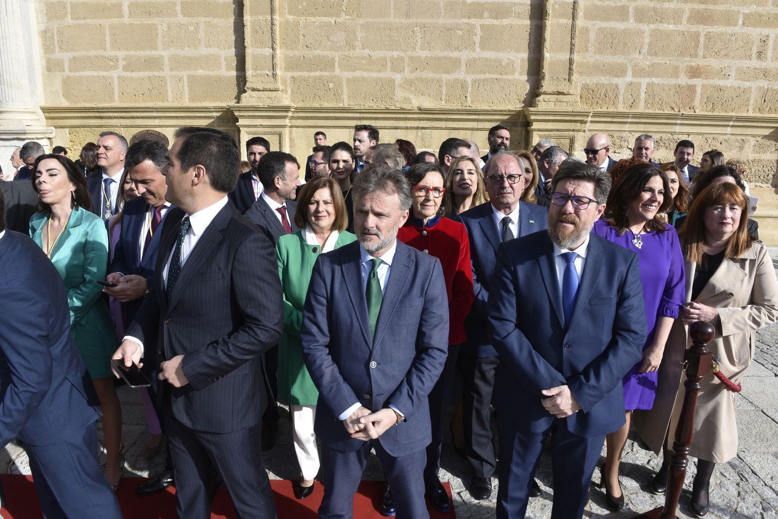 Acto institucional en el Pleno del Parlamento con motivo del Día de Andalucía
