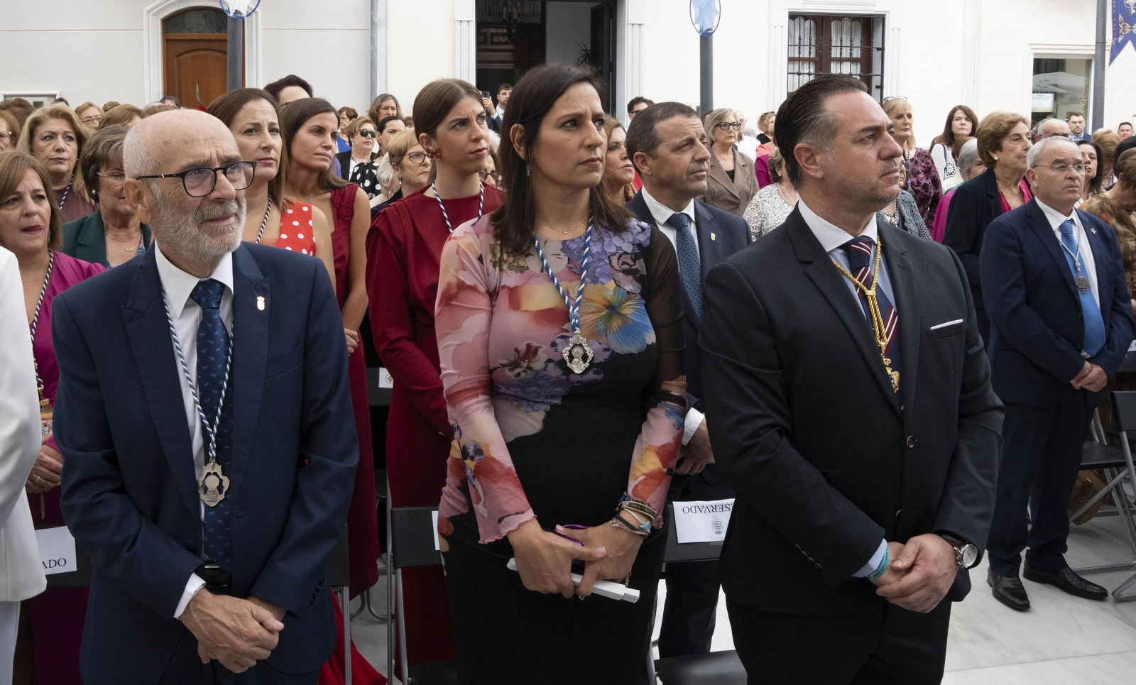 Las imágenes de la misa y procesión en Macael por las fiestas en honor a Nuestra Señora del Rosario
