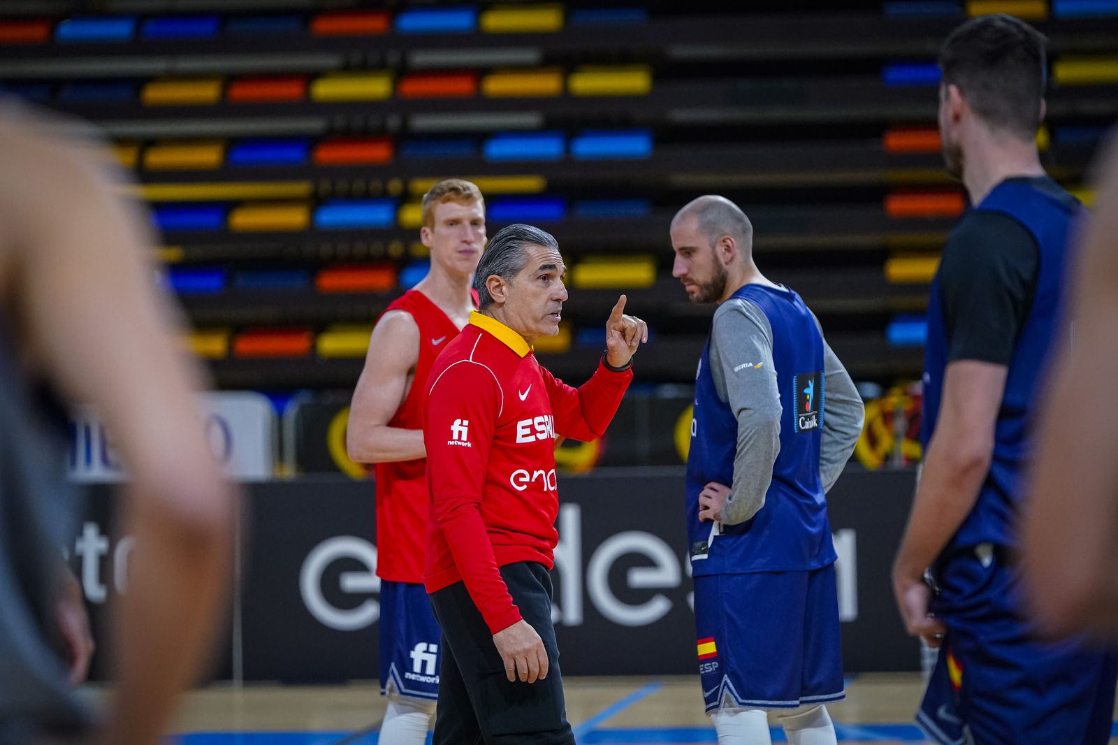 Fotos: Los jugadores del Unicaja ya entrenan con España