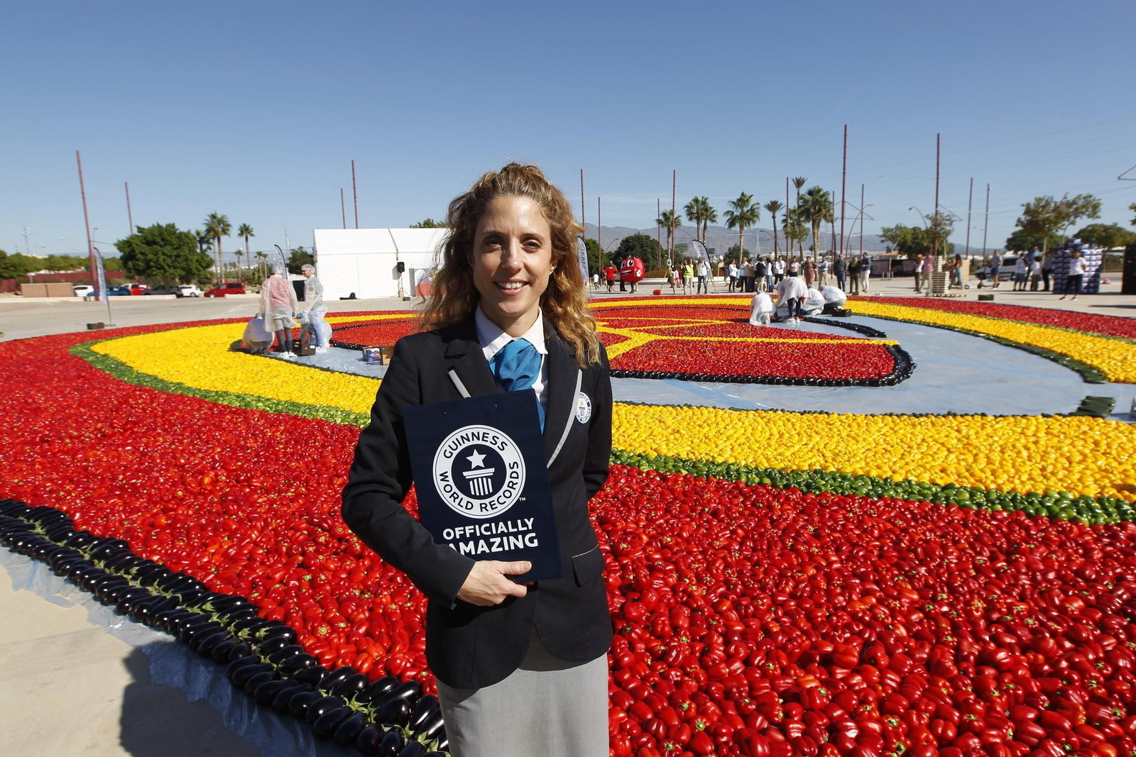 Fotogalería Récord Guinness Corazón Hortalizas Almería