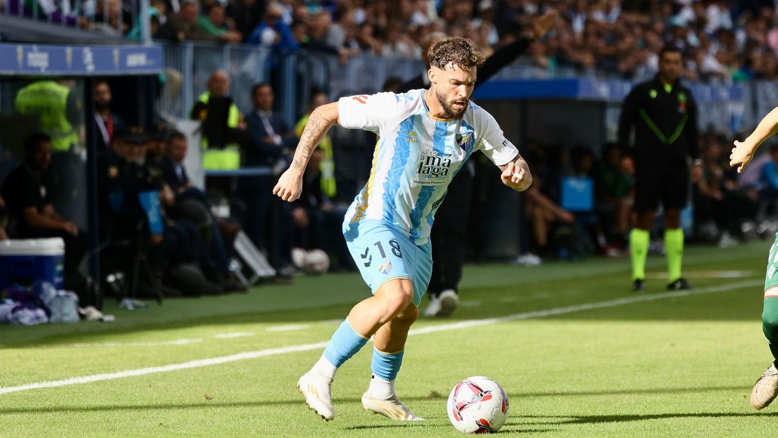 El Málaga CF - Eibar, en fotos