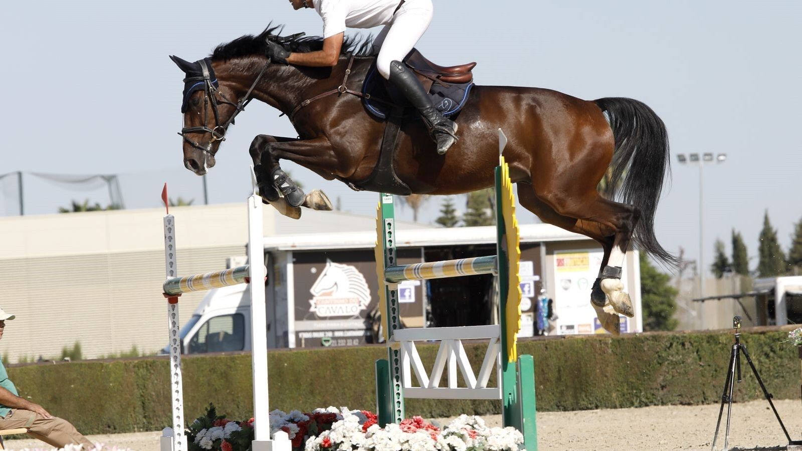 El sevillano Jesús Torres, cuarto mejor jinete de España.
