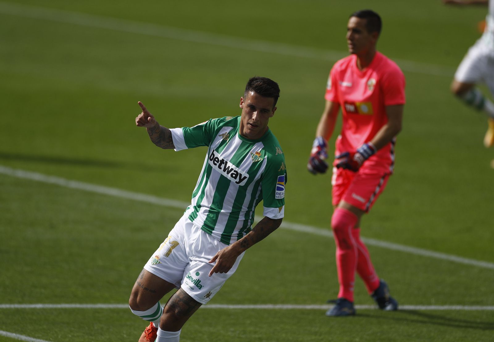 Las imágenes del Betis-Elche