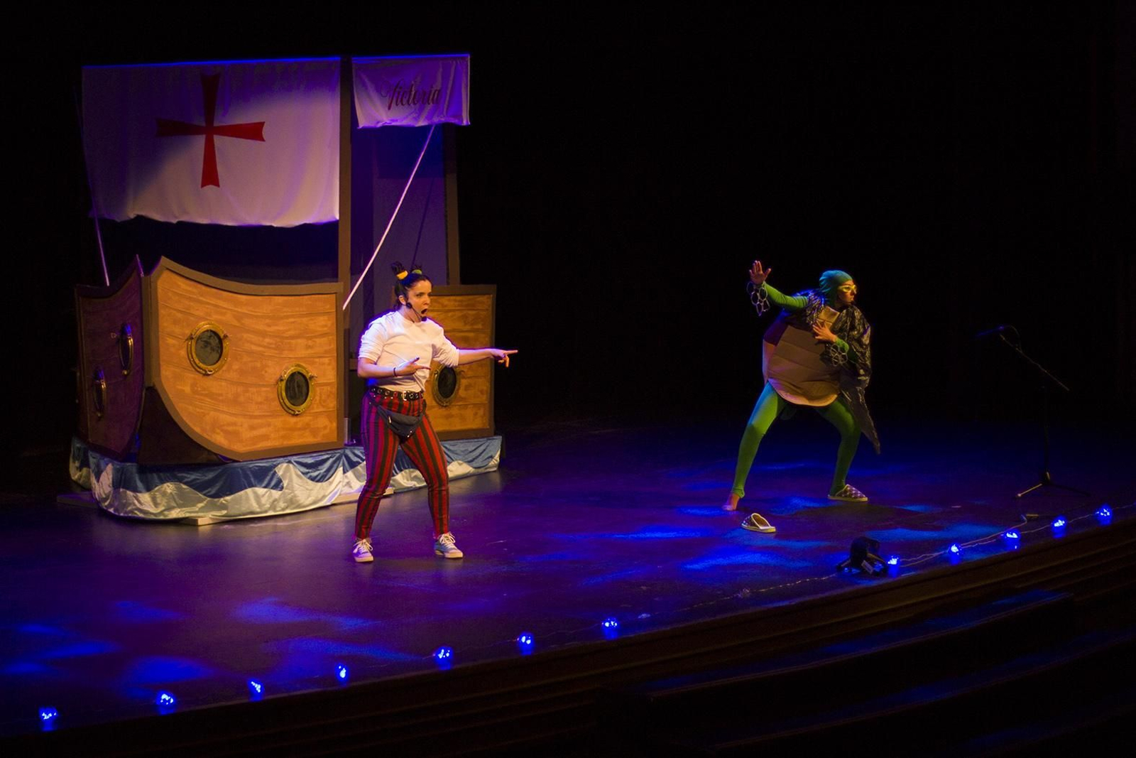 Puesta en escena de ‘Música y aventuras a Magallanes