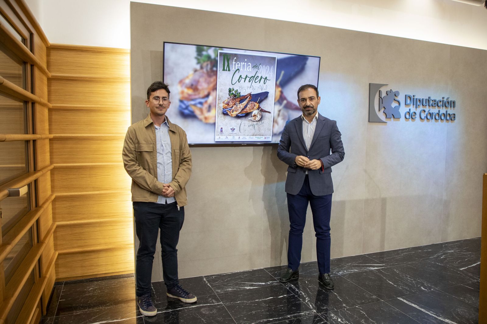 Enrique Guillena y Félix Romero en la presentación de la feria.