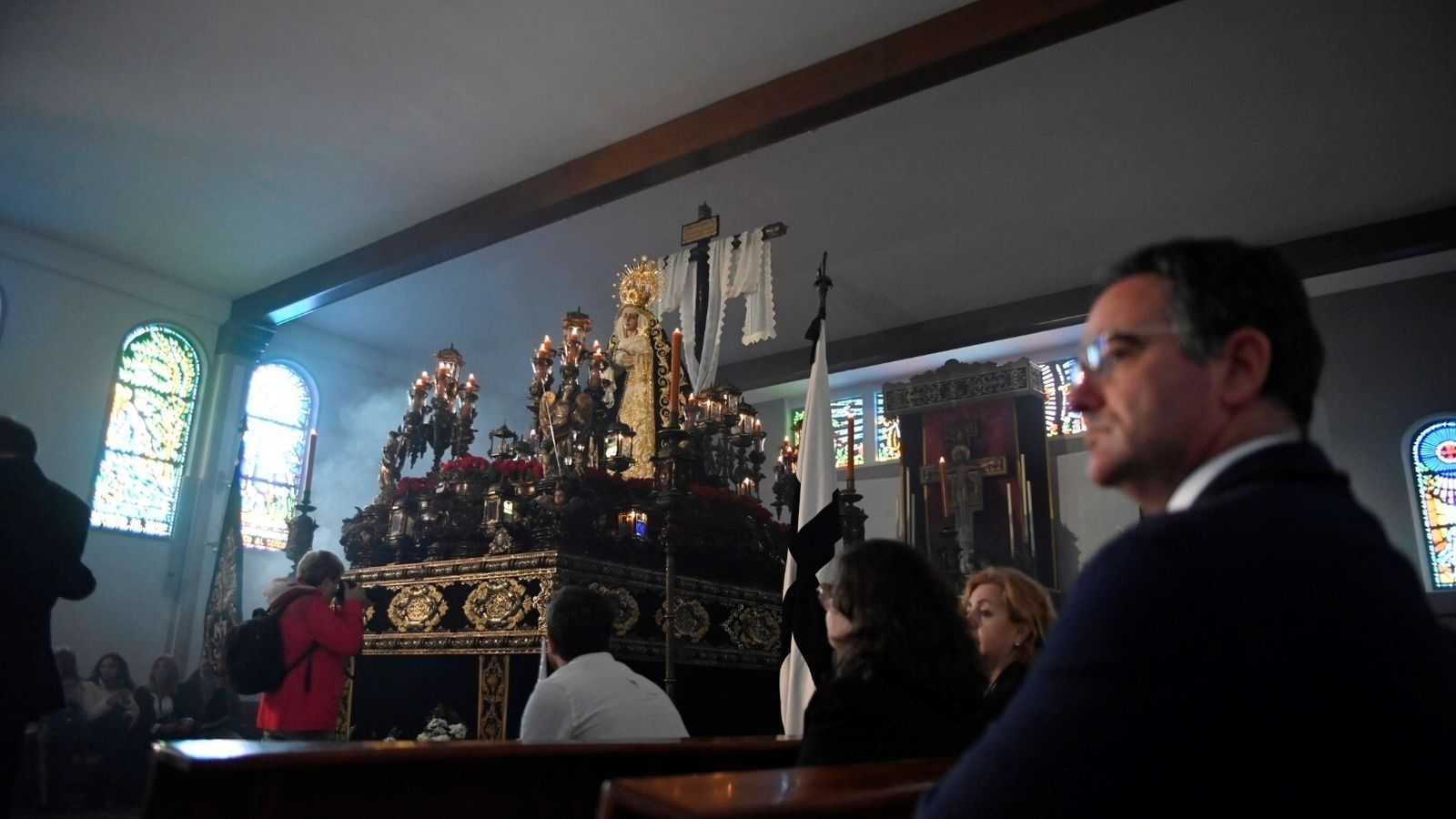 La Virgen de la Soledad, en su sede canónica.