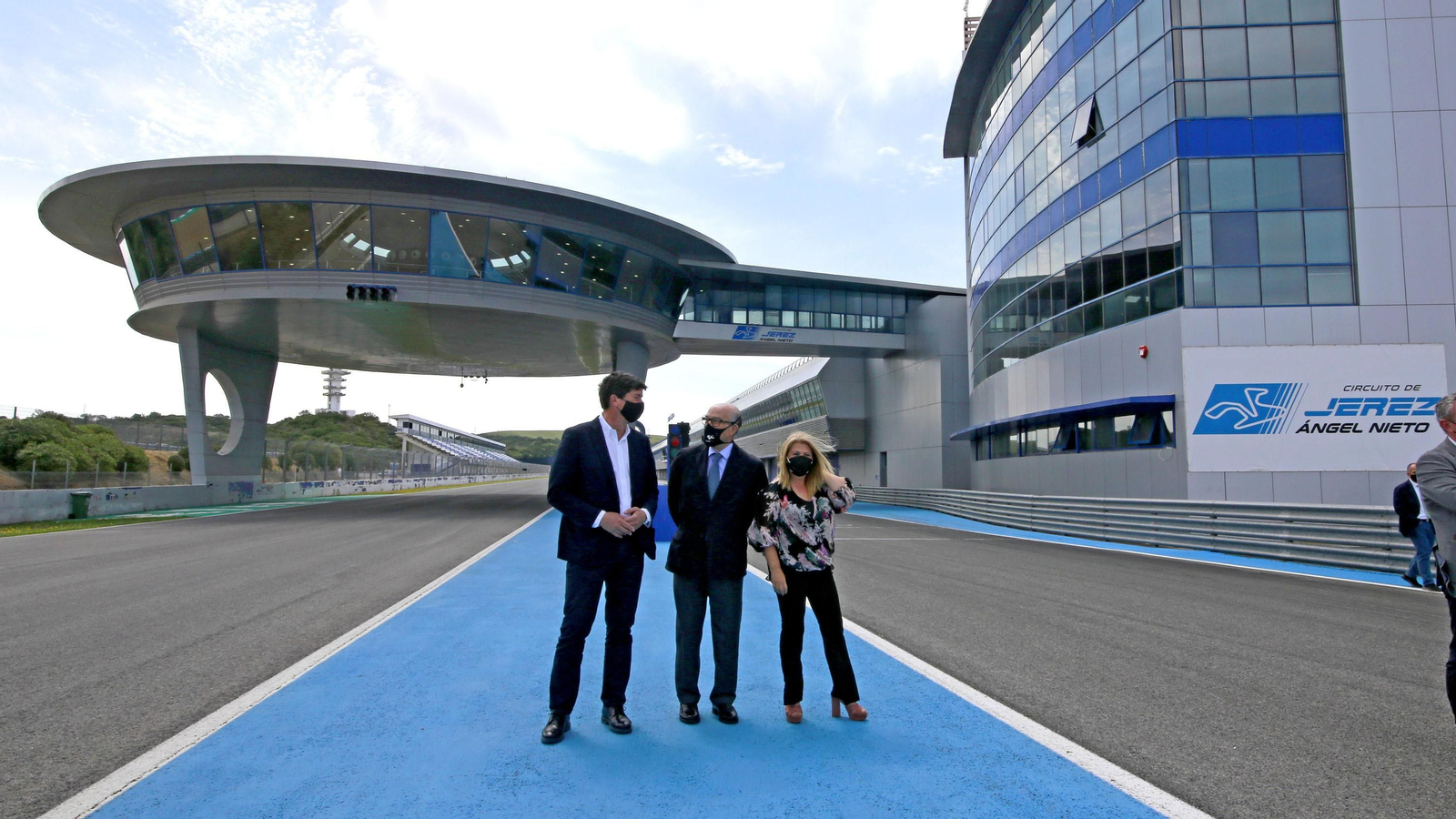 Presentación del G.P. de España en el Circuito de Jerez - Ángel Nieto