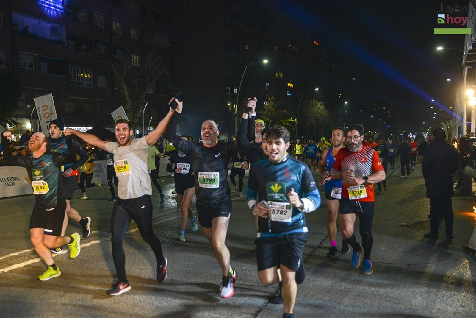 Corredores élite de la San Antón