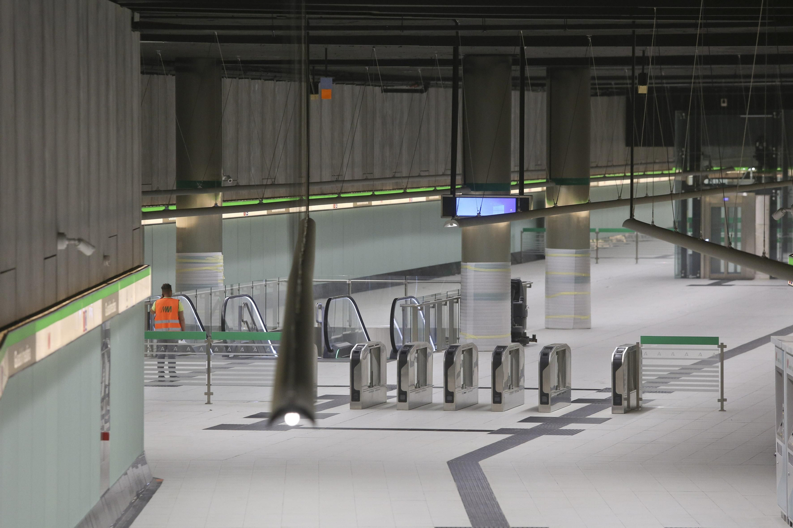 El Metro al Centro de Málaga: fotos de las estaciones Atarazanas y Guadalmedina El Metro al Centro de Málaga: fotos de las estaciones Atarazanas y Guadalmedina