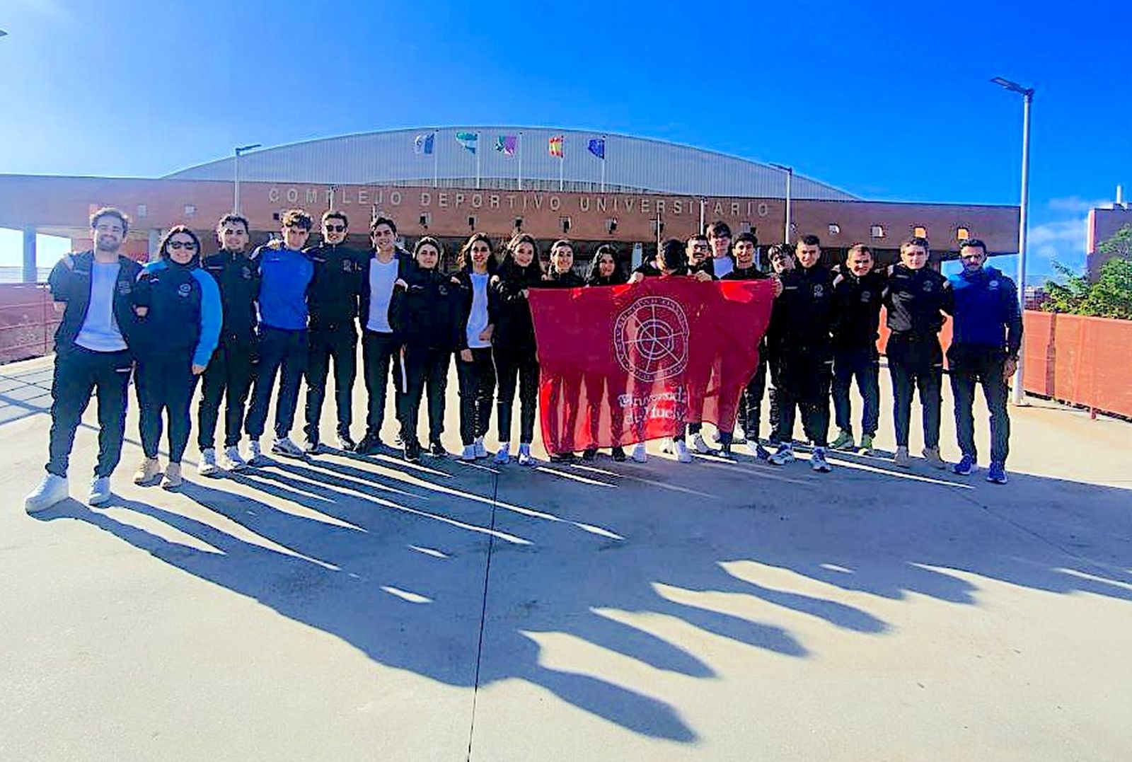 Representantes de la Universidad de Huelva.