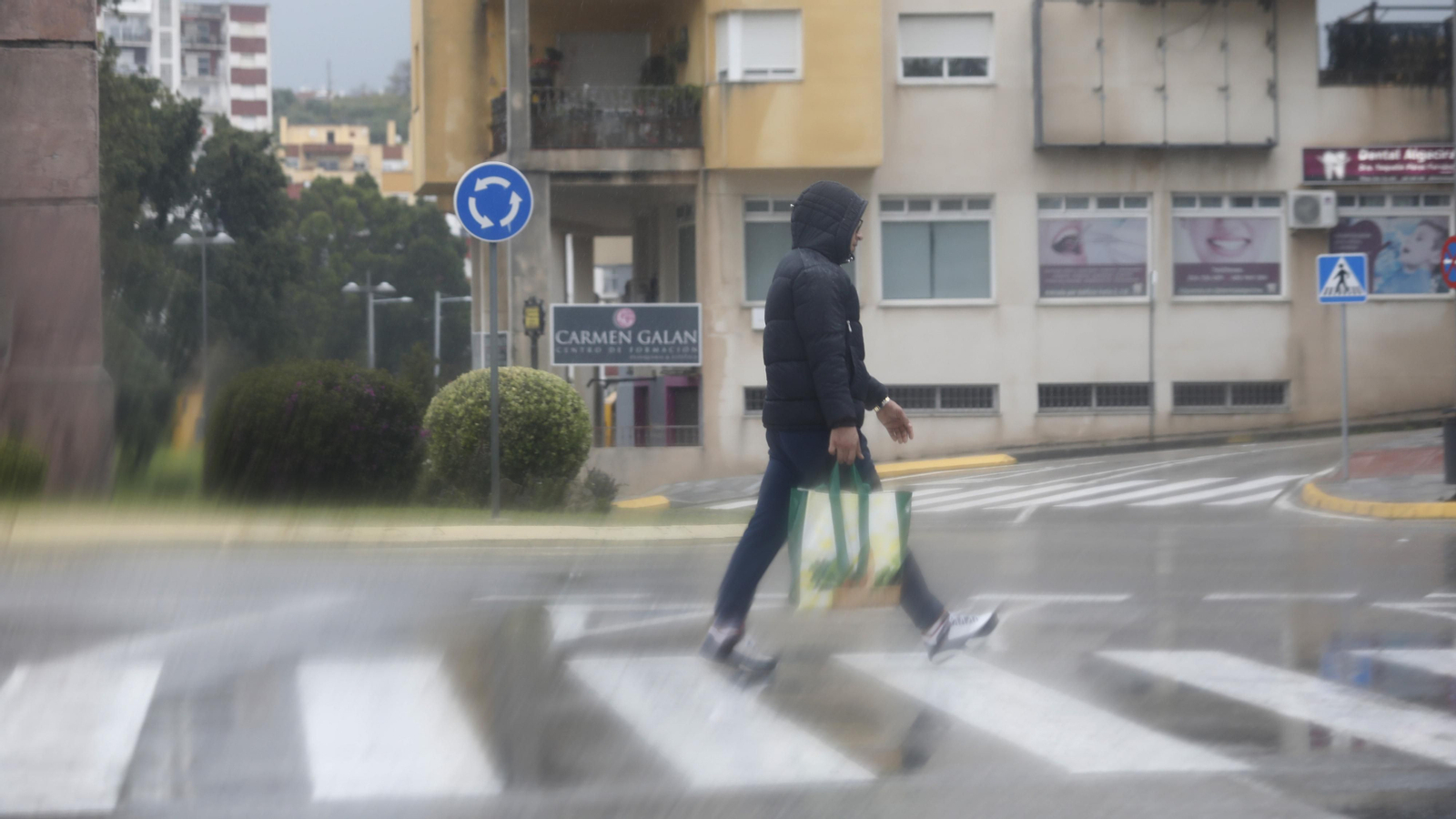 Fotos de la borrasca Nelson en el Campo de Gibraltar
