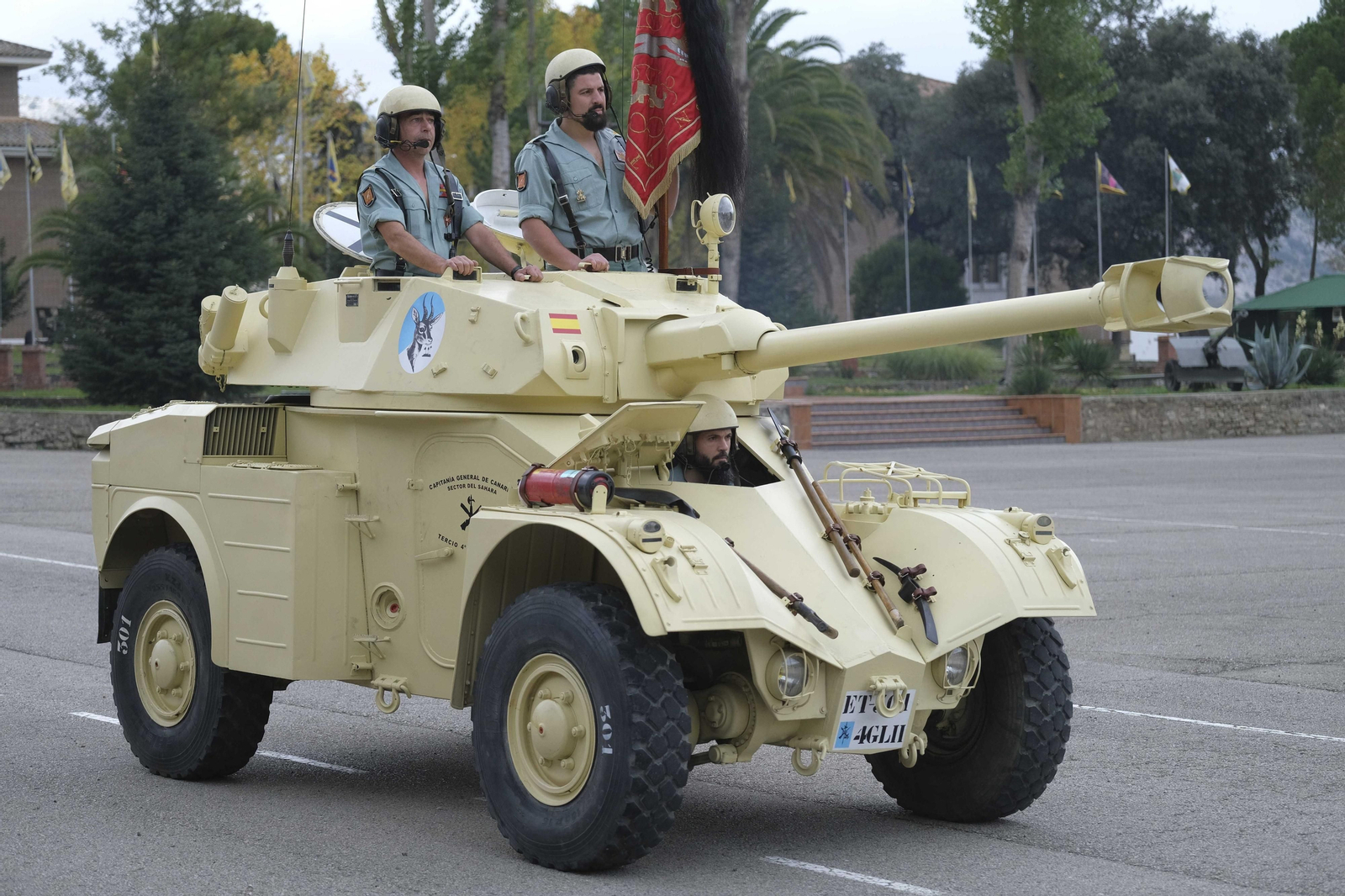 Sábado legionario, en fotos