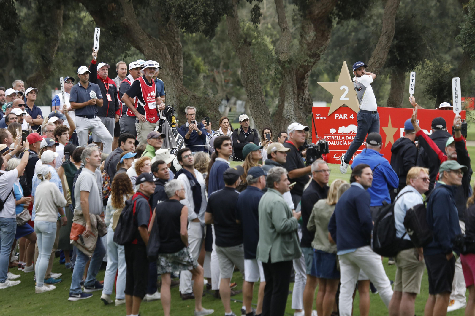 Las fotos del domingo en el Andalucía Valderrama Masters de golf