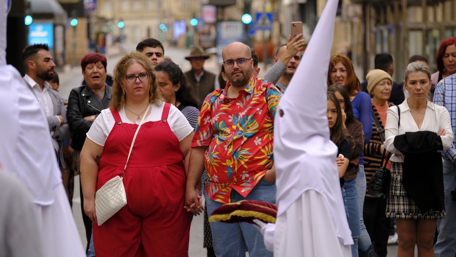 La Borriquita procesiona por las calles de Almería, en imágenes