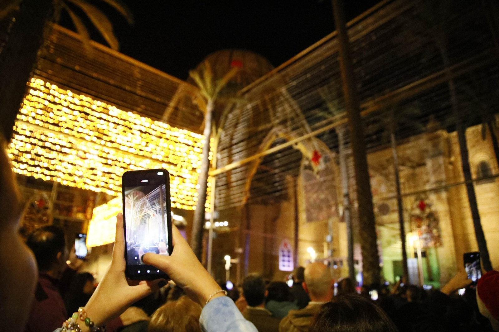 Las mejores imágenes del encendido navideño en Almería
