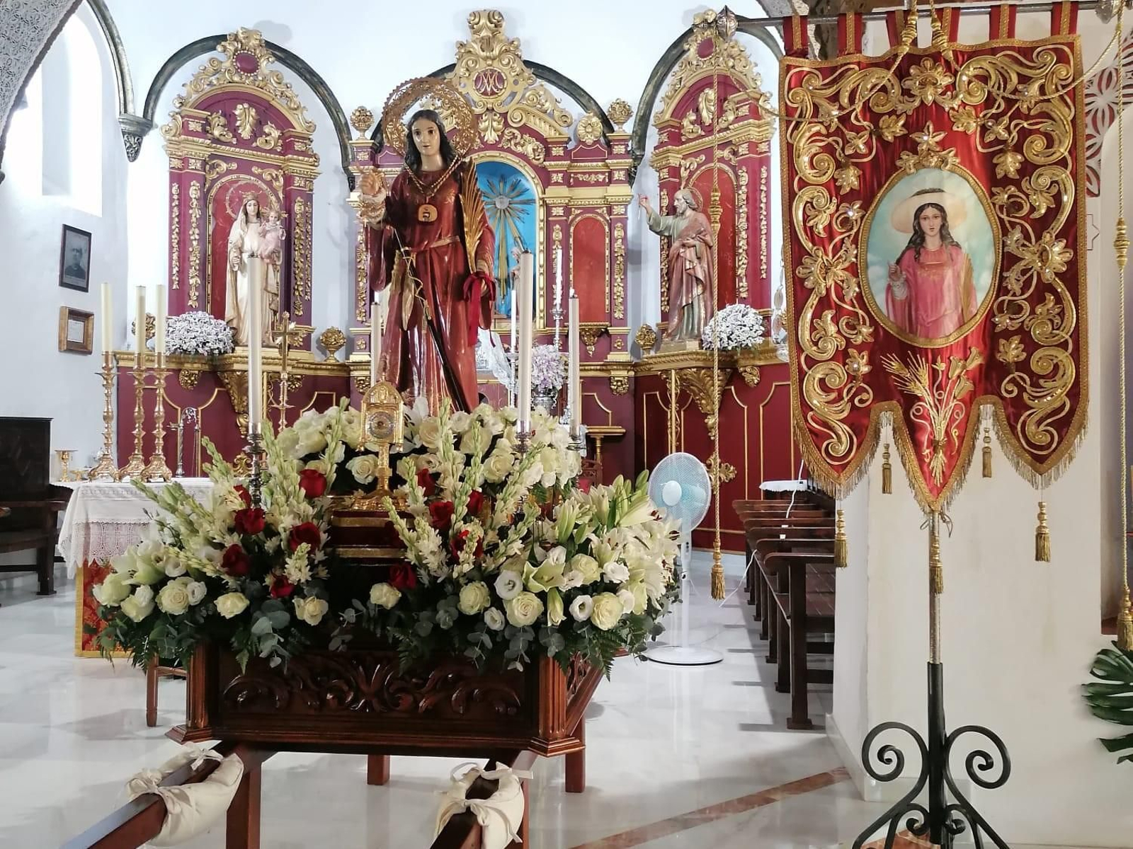 Imagen de Santa Eufemia.