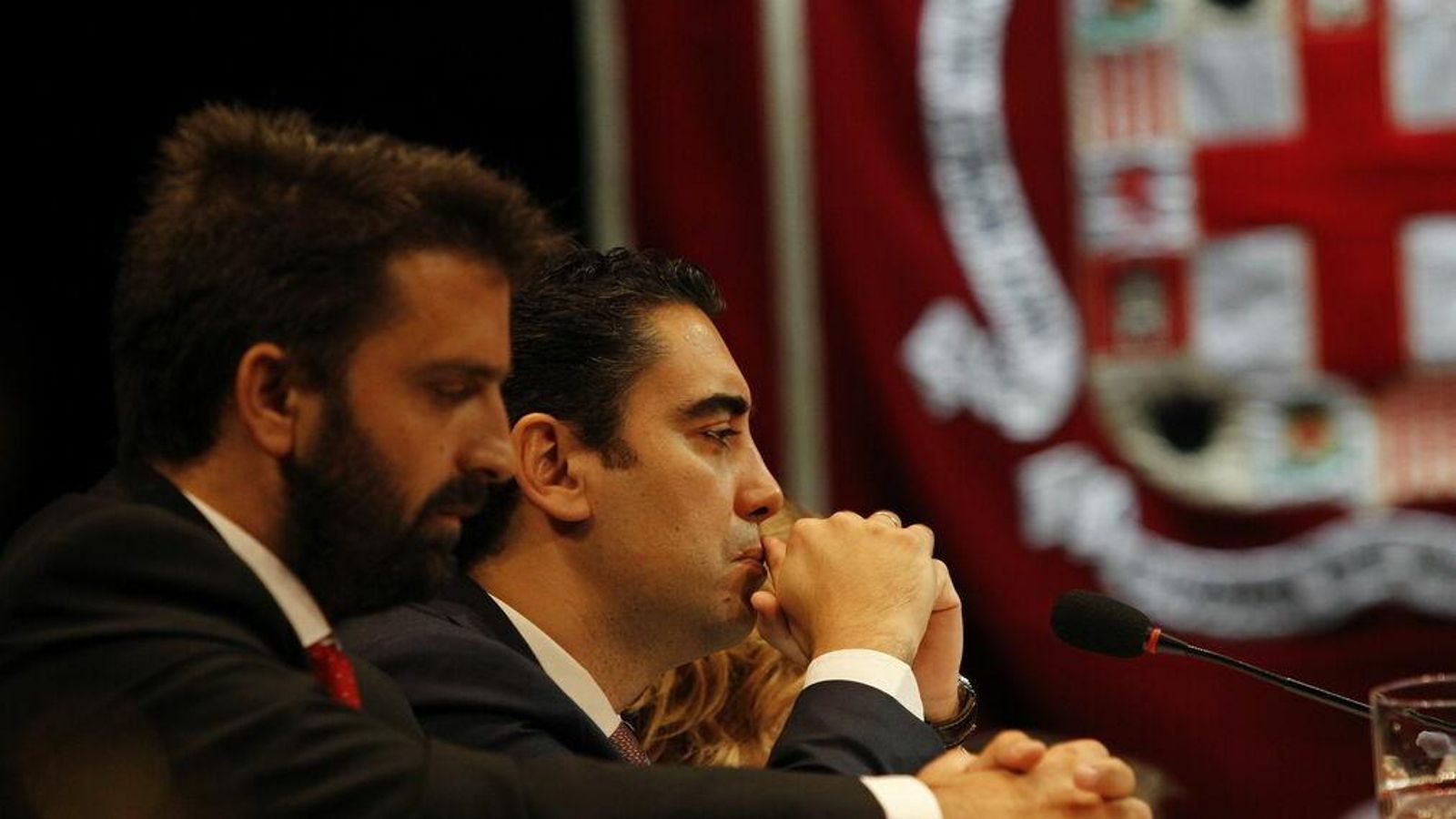 Rojas y Pérez de la Blanca, en el acto de constitución de la Corporación del Ayuntamiento de Almería