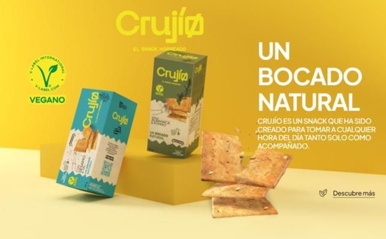 Inés Rosales lanza ‘Crujío’, un snack que combina tradición y sabor andaluz