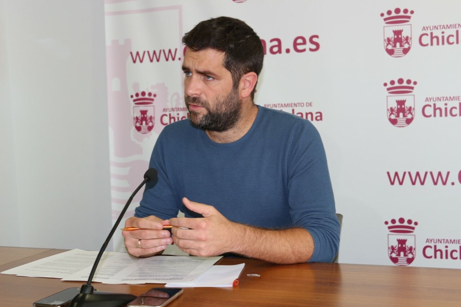 Roberto Palmero (IU), responsable municipal de Medio Ambiente.