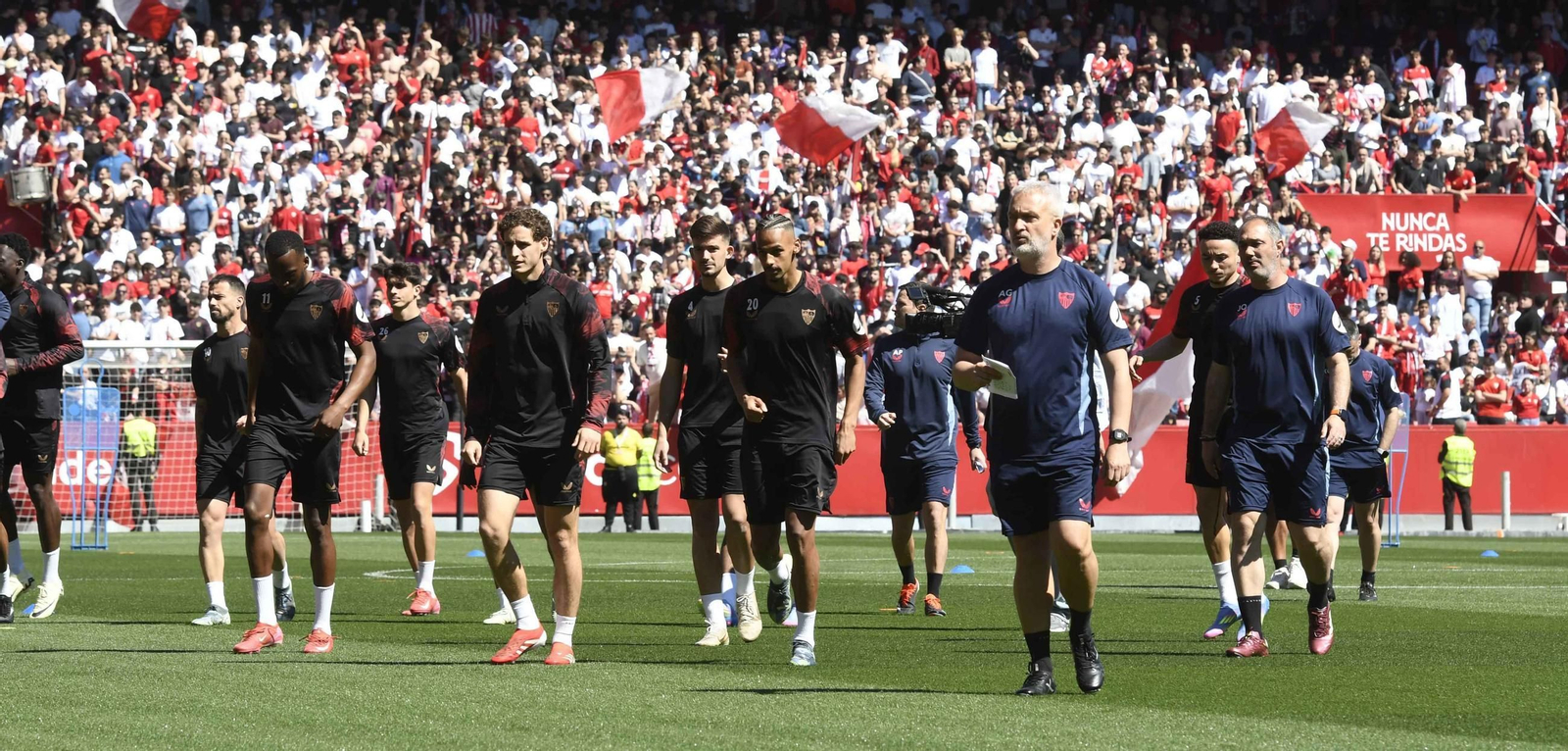 Entrenamiento del Sevilla