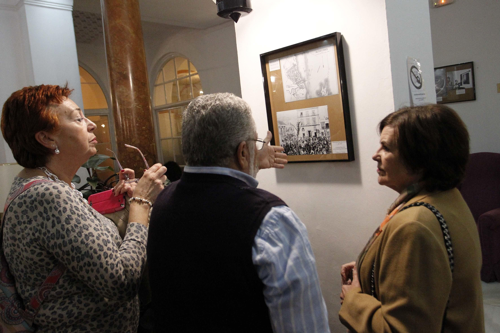 Imágenes de la exposición en el Hotel Cristina