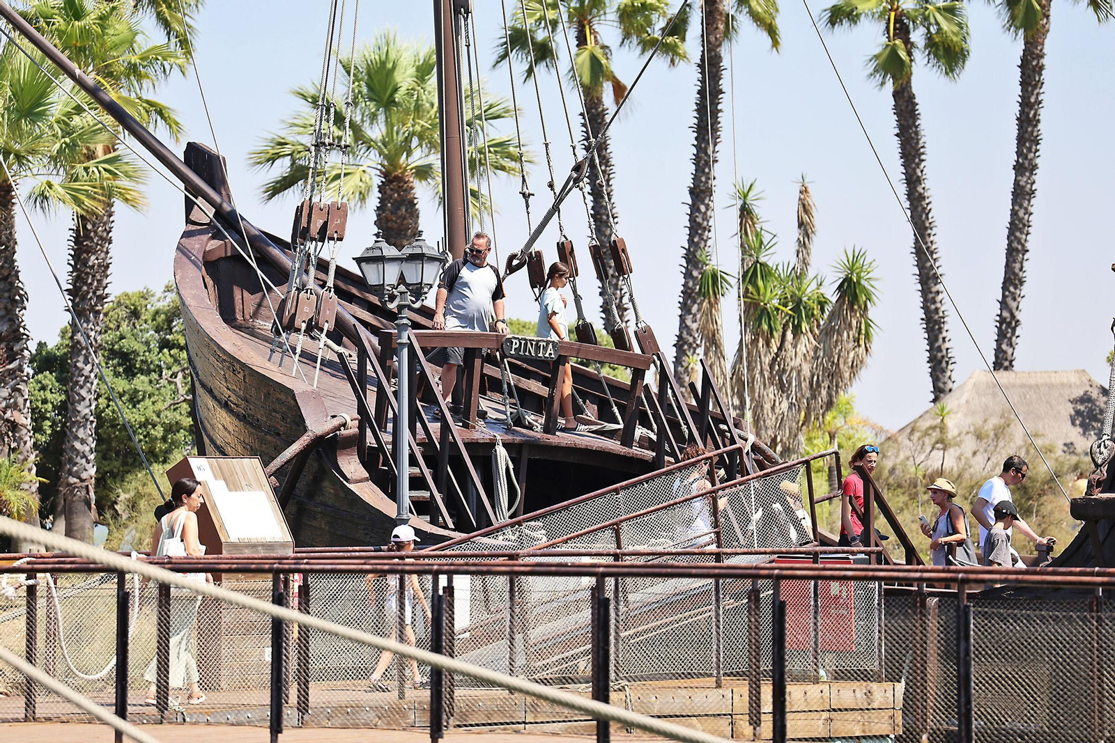 Muelle de las Carabelas, visita obligatoria para el Turismo en Huelva