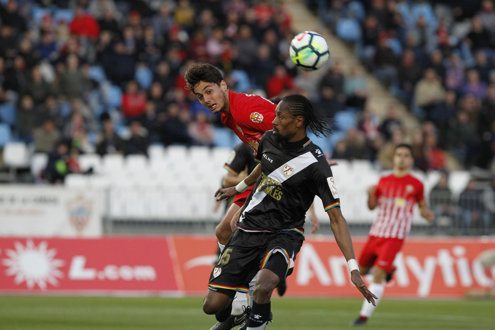El UD Almería-Rayo Vallecano, en imágenes