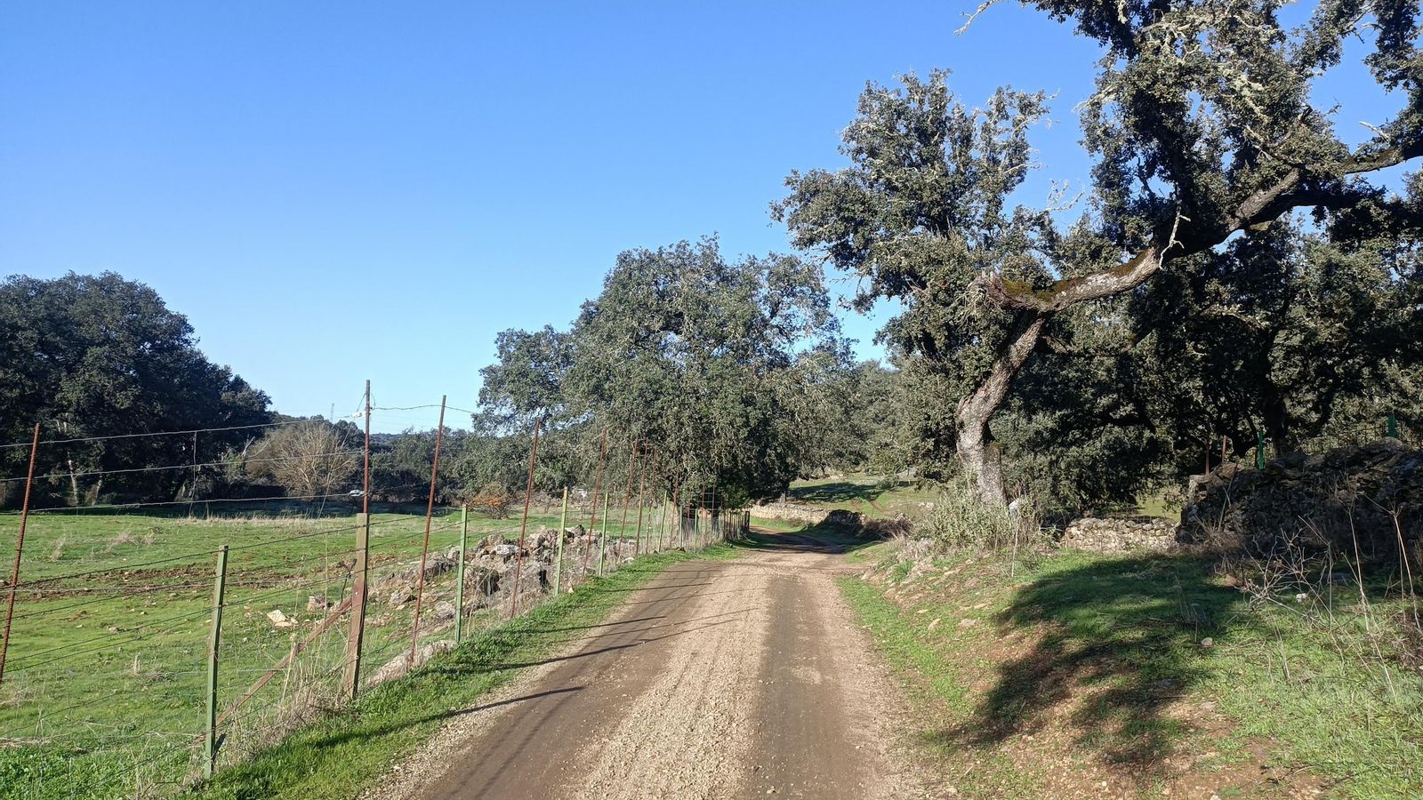 El primer tramo va por el Sendero de los Molinos. Es una vereda ancha sin demasiadas complicaciones.