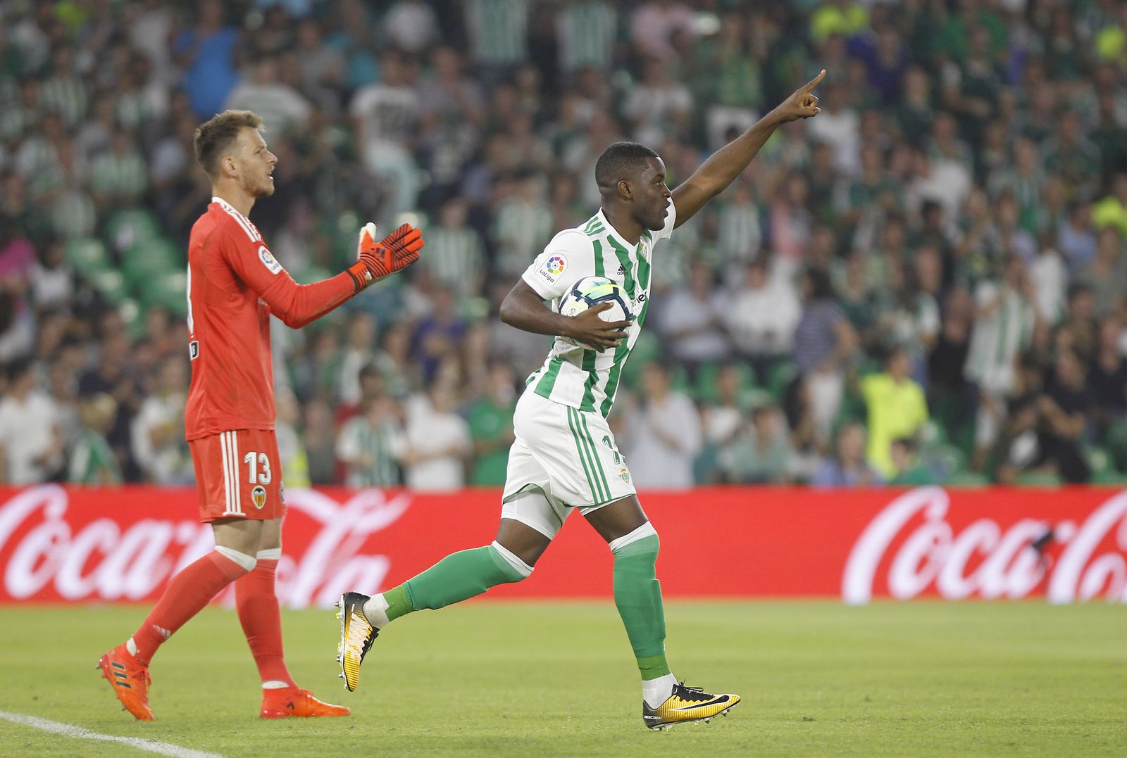El Betis-Valencia, en imágenes