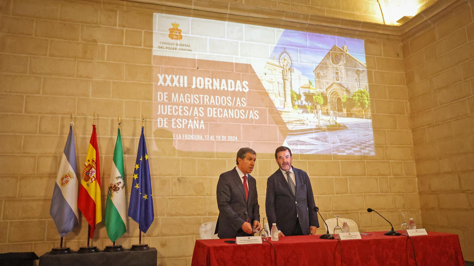 XXXII Jornadas de magistrados y jueces decanos en Jerez