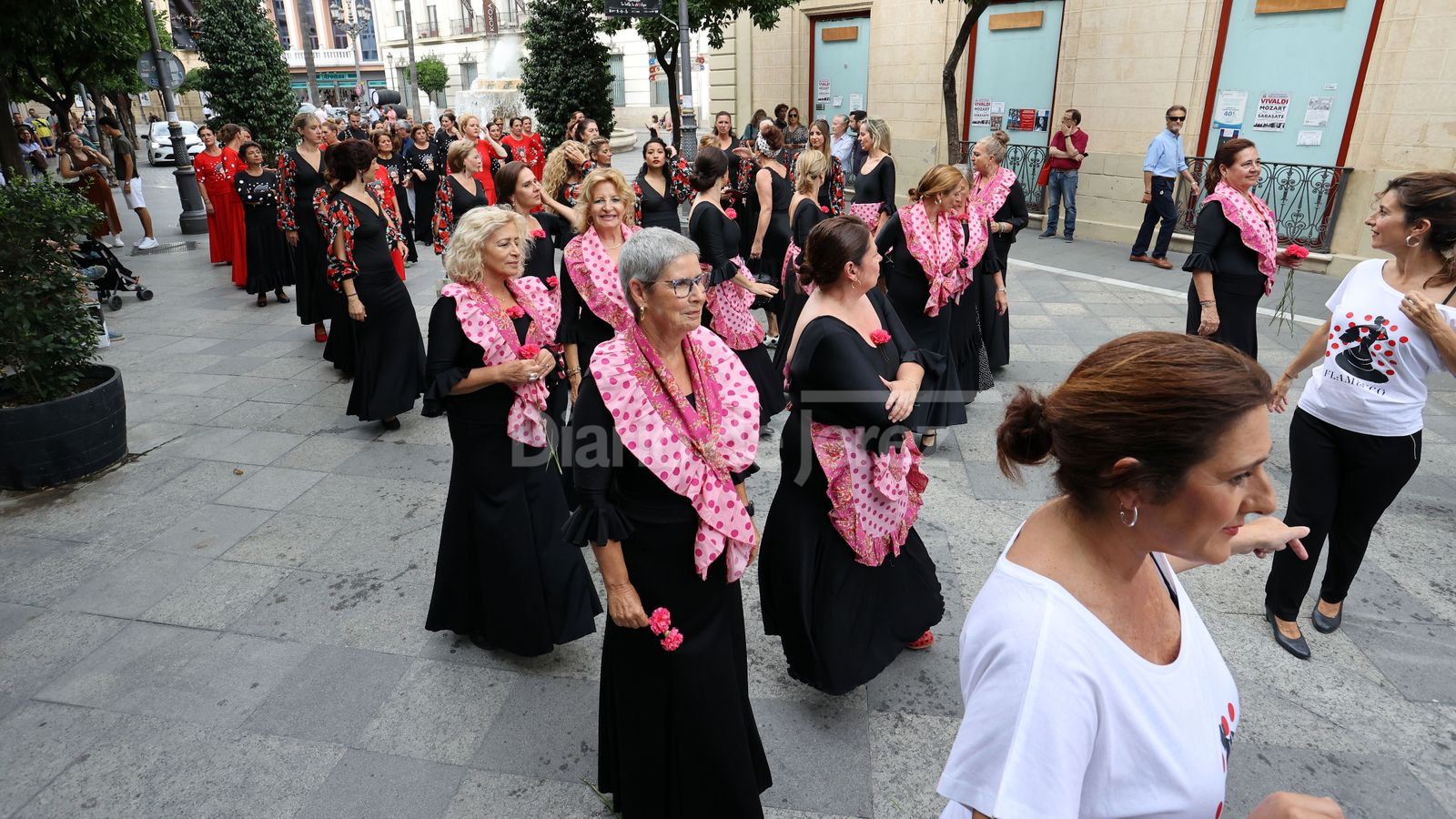Flashmob de la academia de baile de Fani Muñoz en Jerez