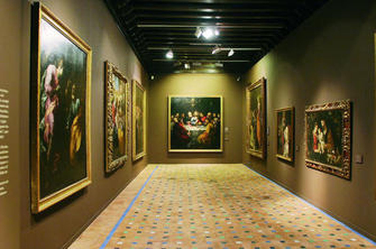 Interior del Centro Velázquez en el Hospital de los Venerables.