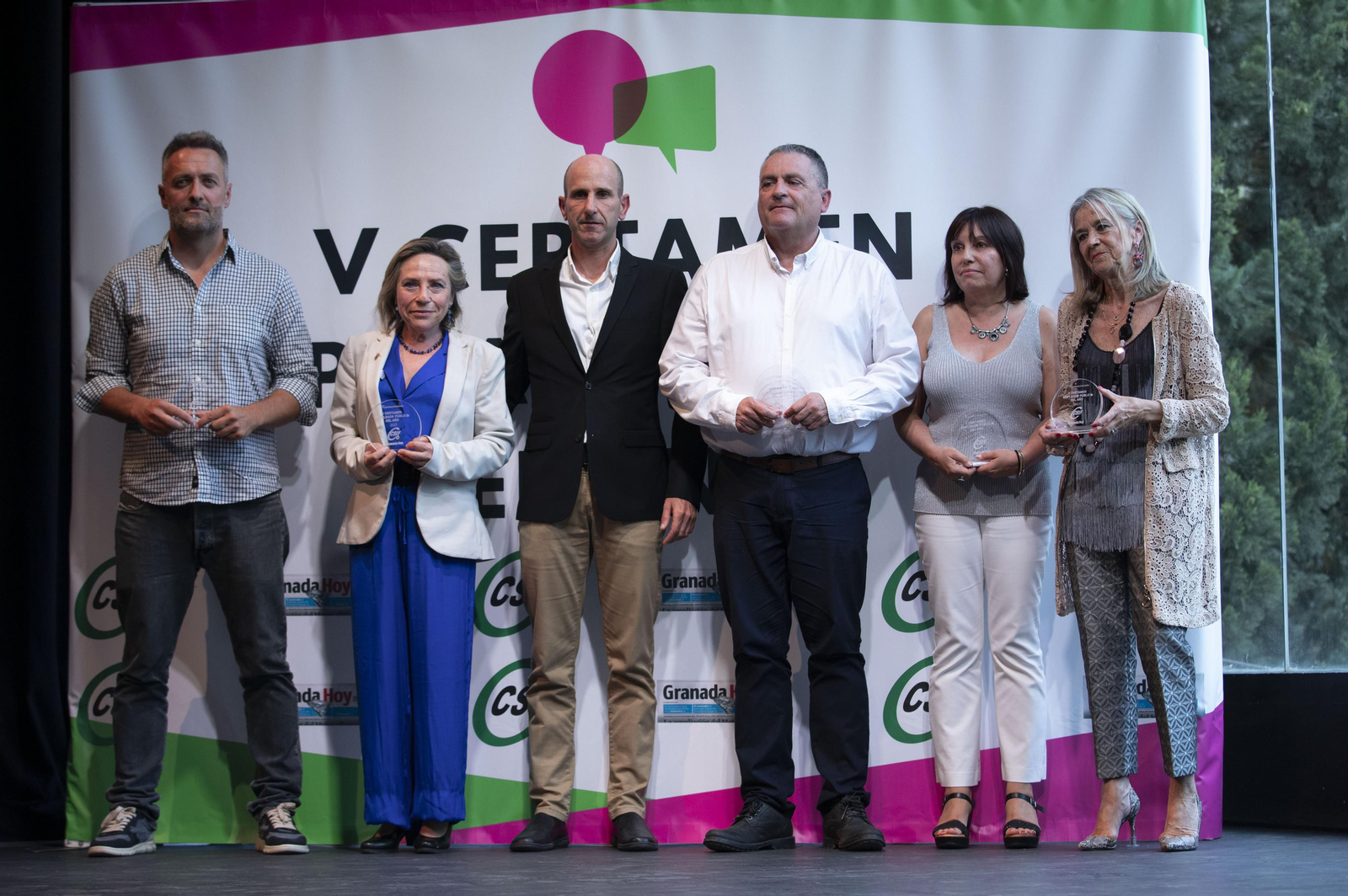 El V Certamen del Empleado Público del año en Granada, en imágenes