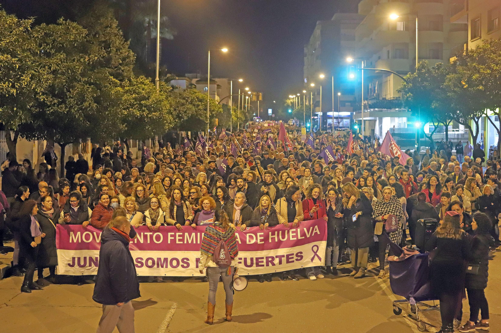 Imágenes de la manifestación del 8 de marzo, Día Internacional de la Mujer