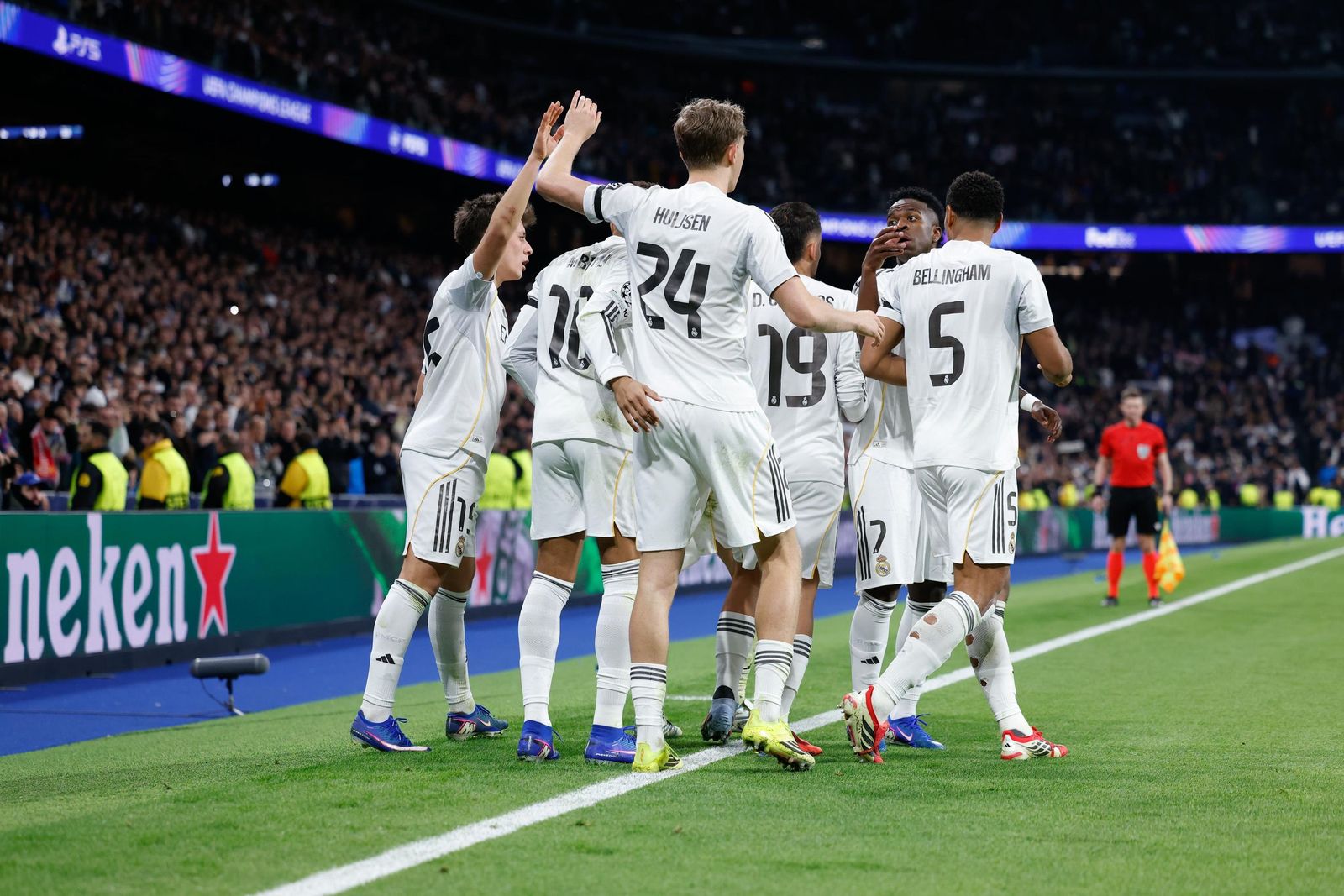 Las fotos del Real Madrid-Mónaco