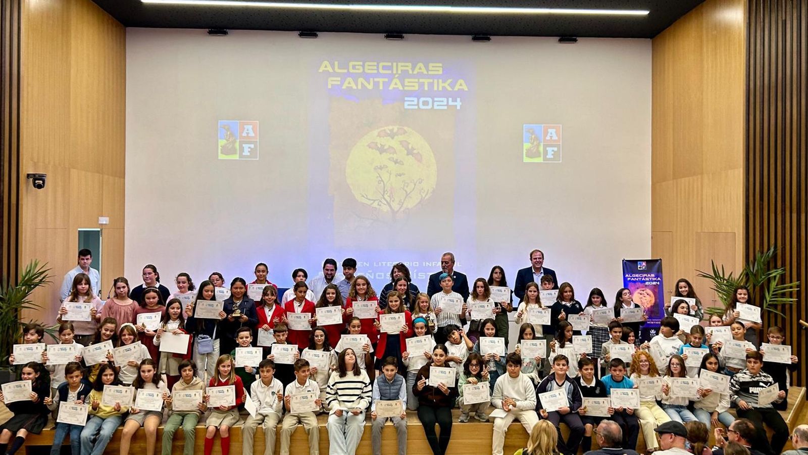 La entrega de los premios ‘Pequeños Místicos’.
