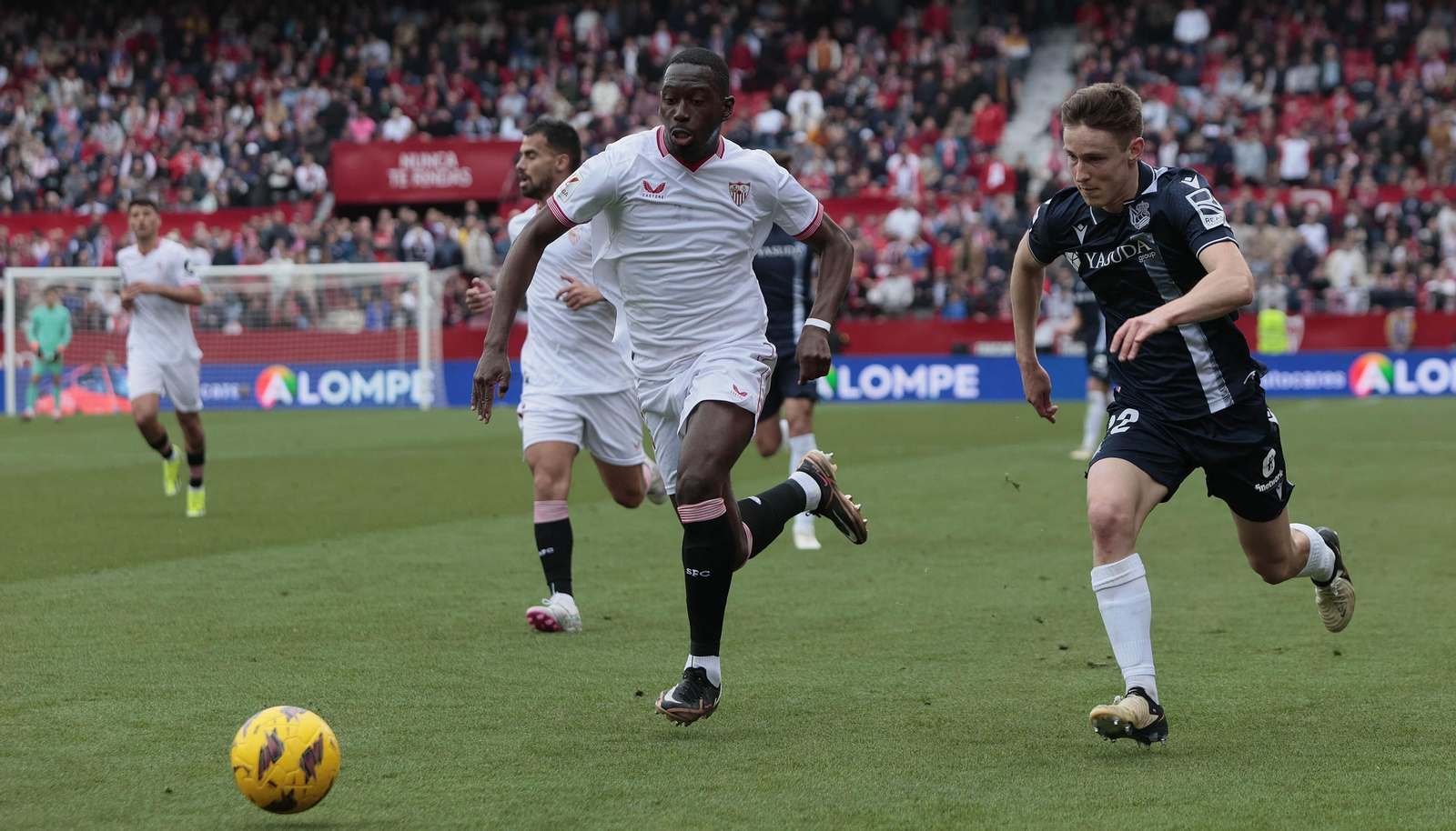 Las imágenes del Sevilla - Real Sociedad