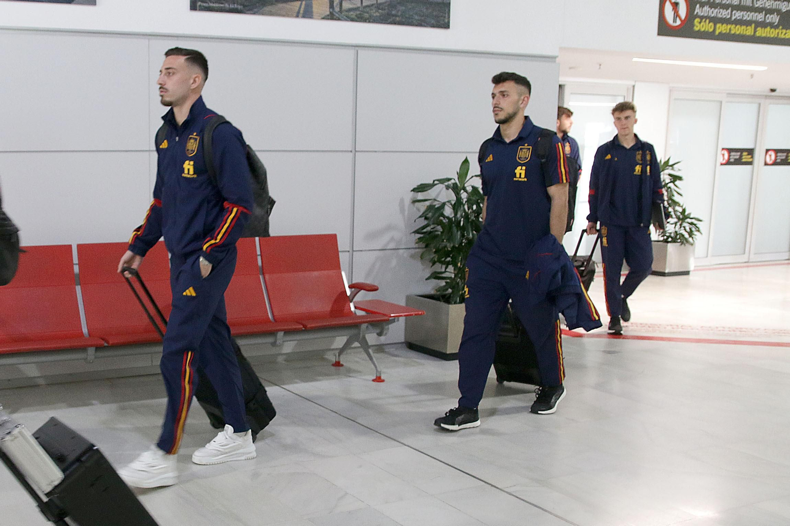 La Selección Española Sub-21 aterriza en Almería