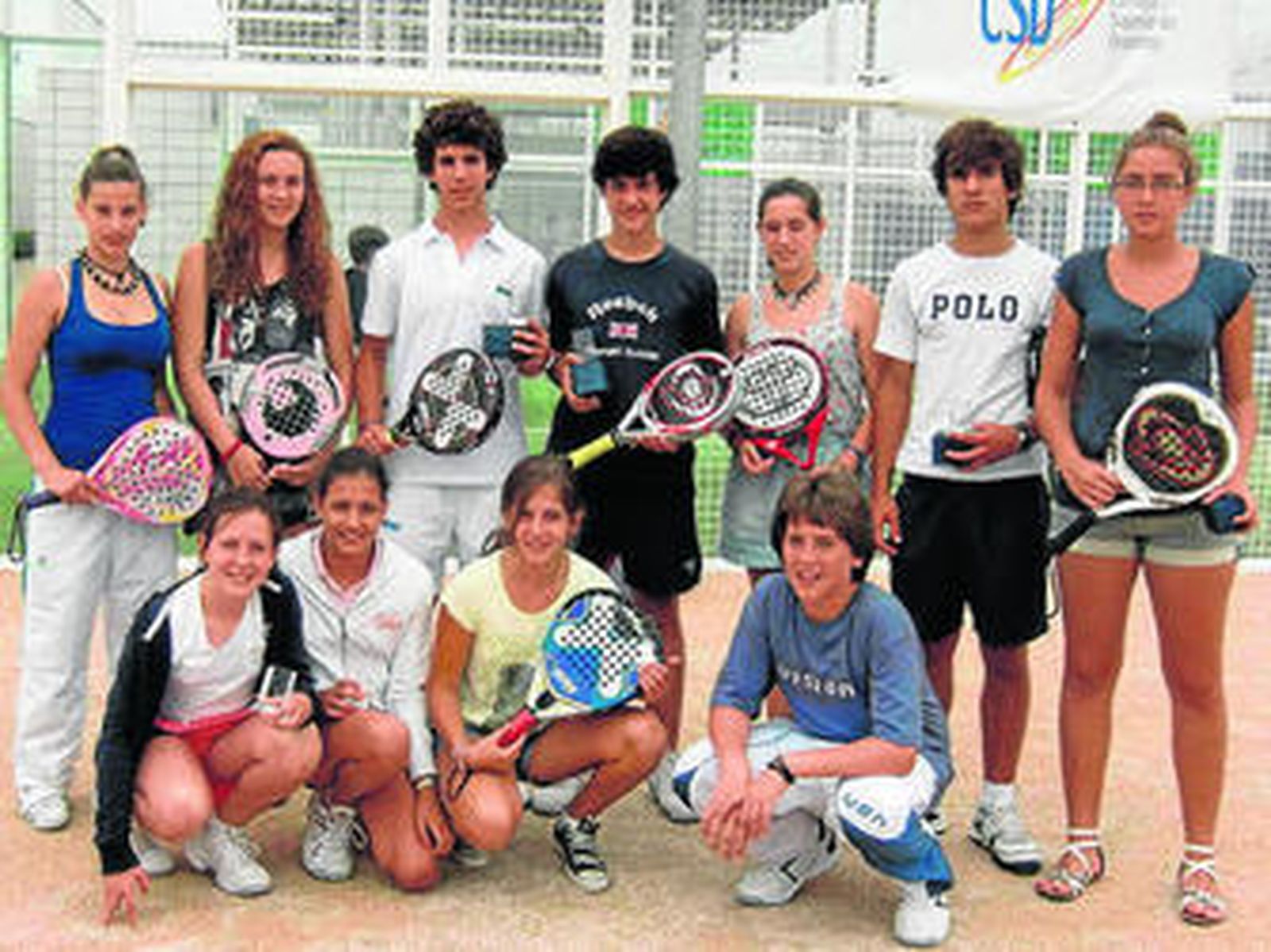 Algunos representantes gaditanos, entre ellos los campeones.
