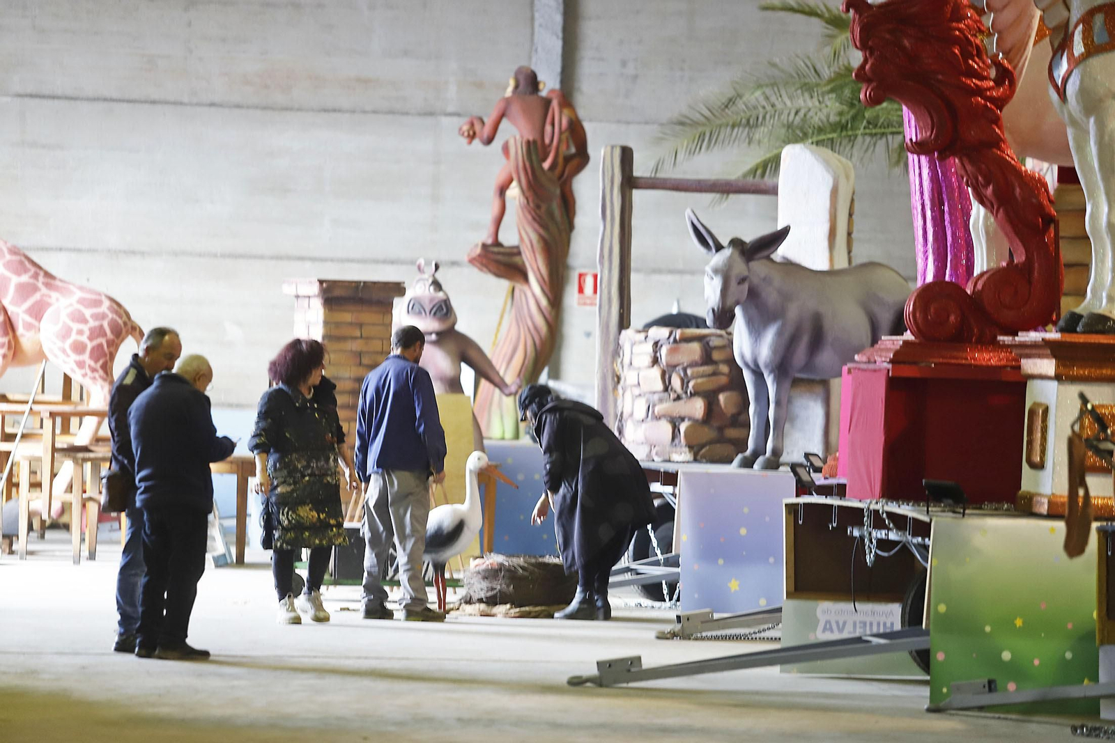 Así don las carrozas de lo Reyes Magos de Huelva 2024