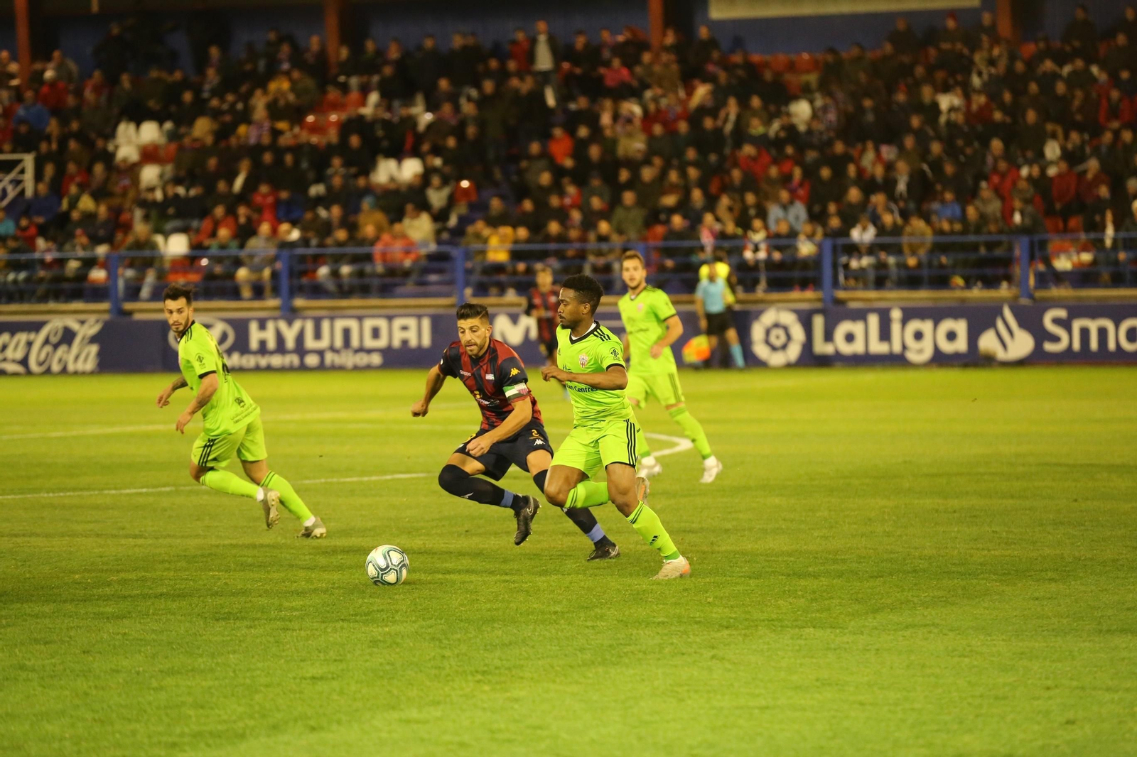 Kaptoum se estrenó en la titularidad en el Francisco de la Hera