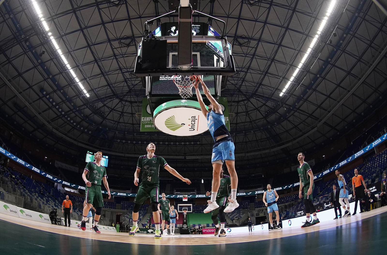 Los cinco años de Adam Waczynski en el Unicaja, en fotos